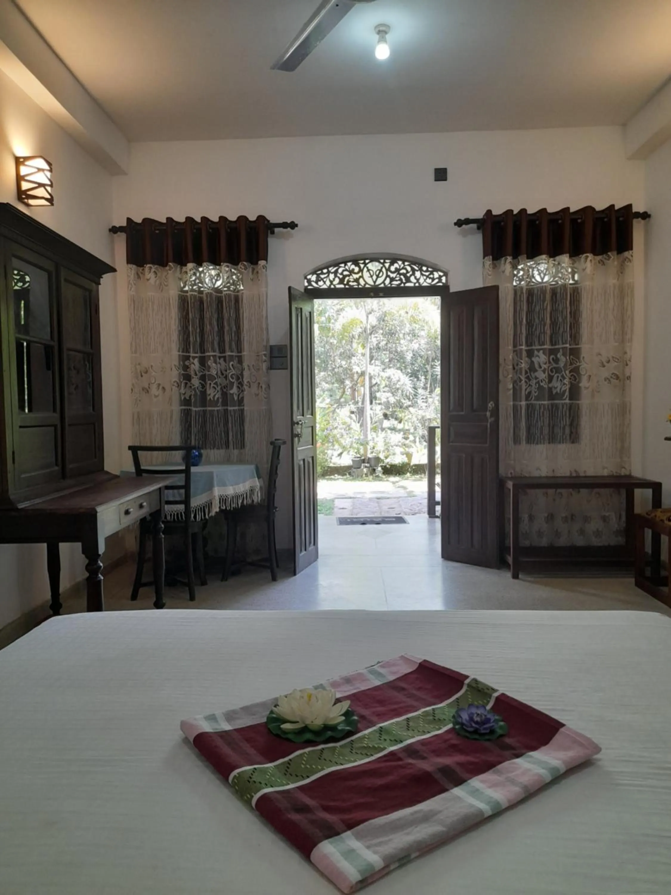 Bed in Ging View Villa