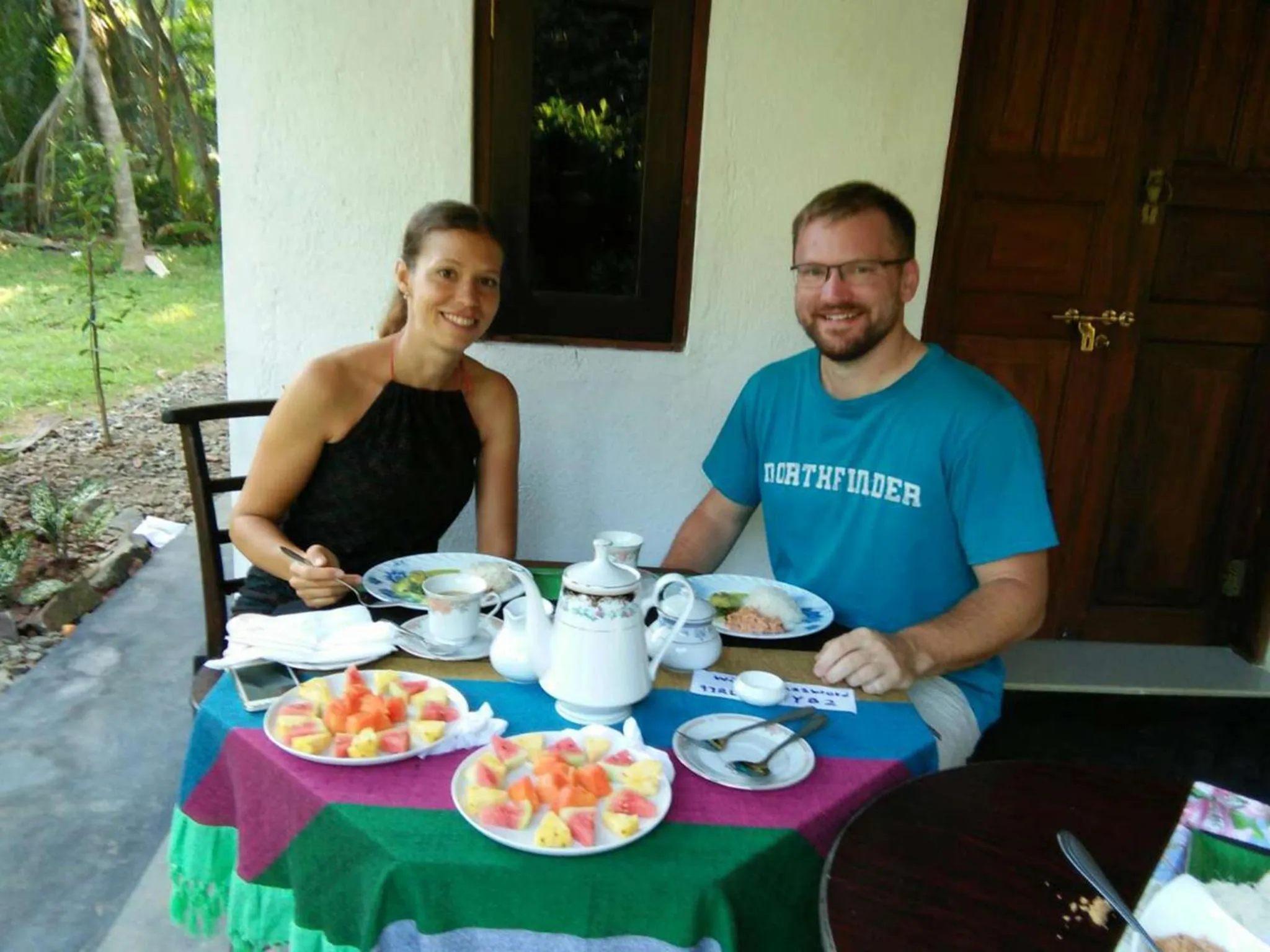 Family in Ging View Villa