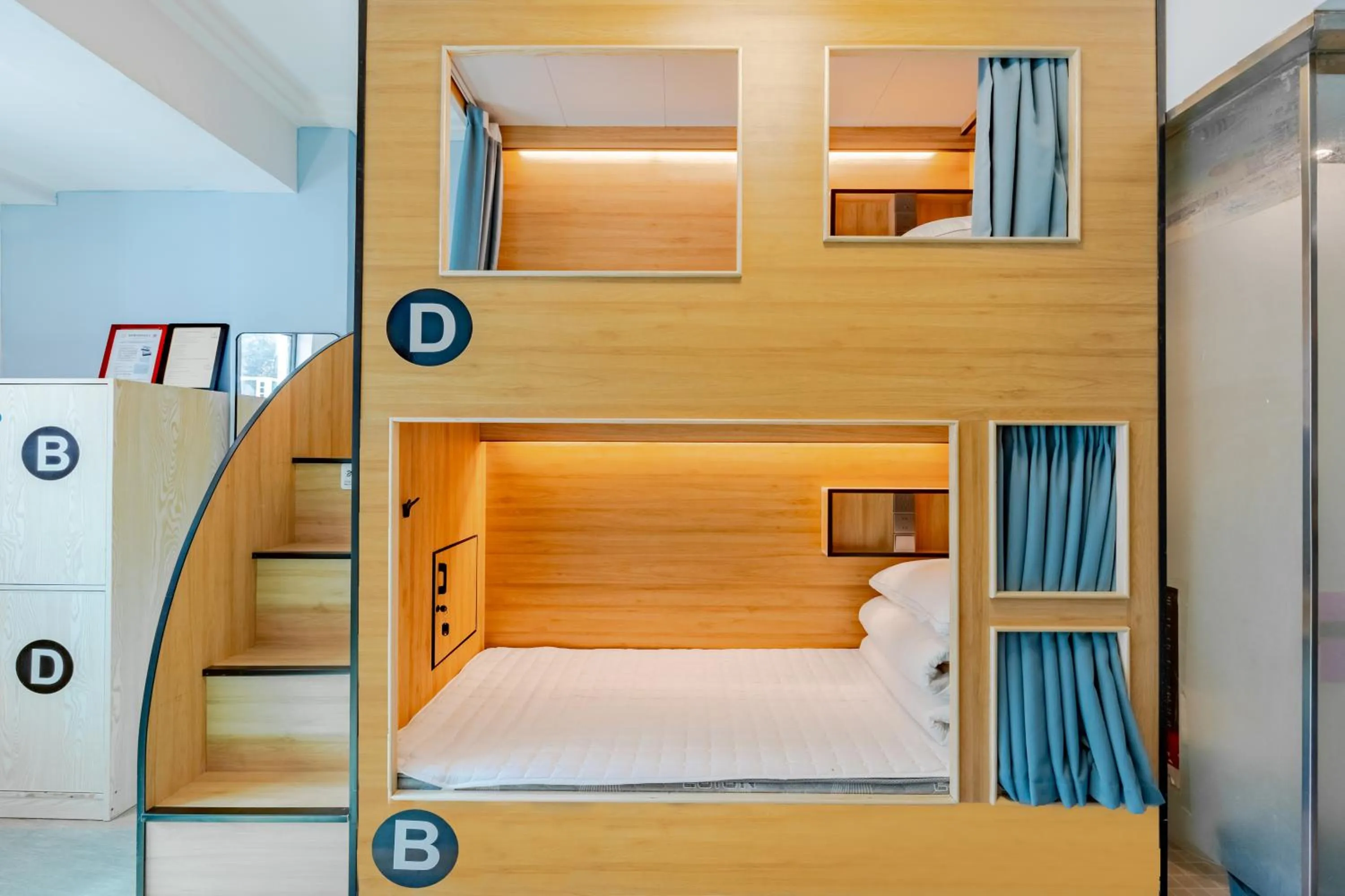 Bed in Kunlun International Youth Hostel