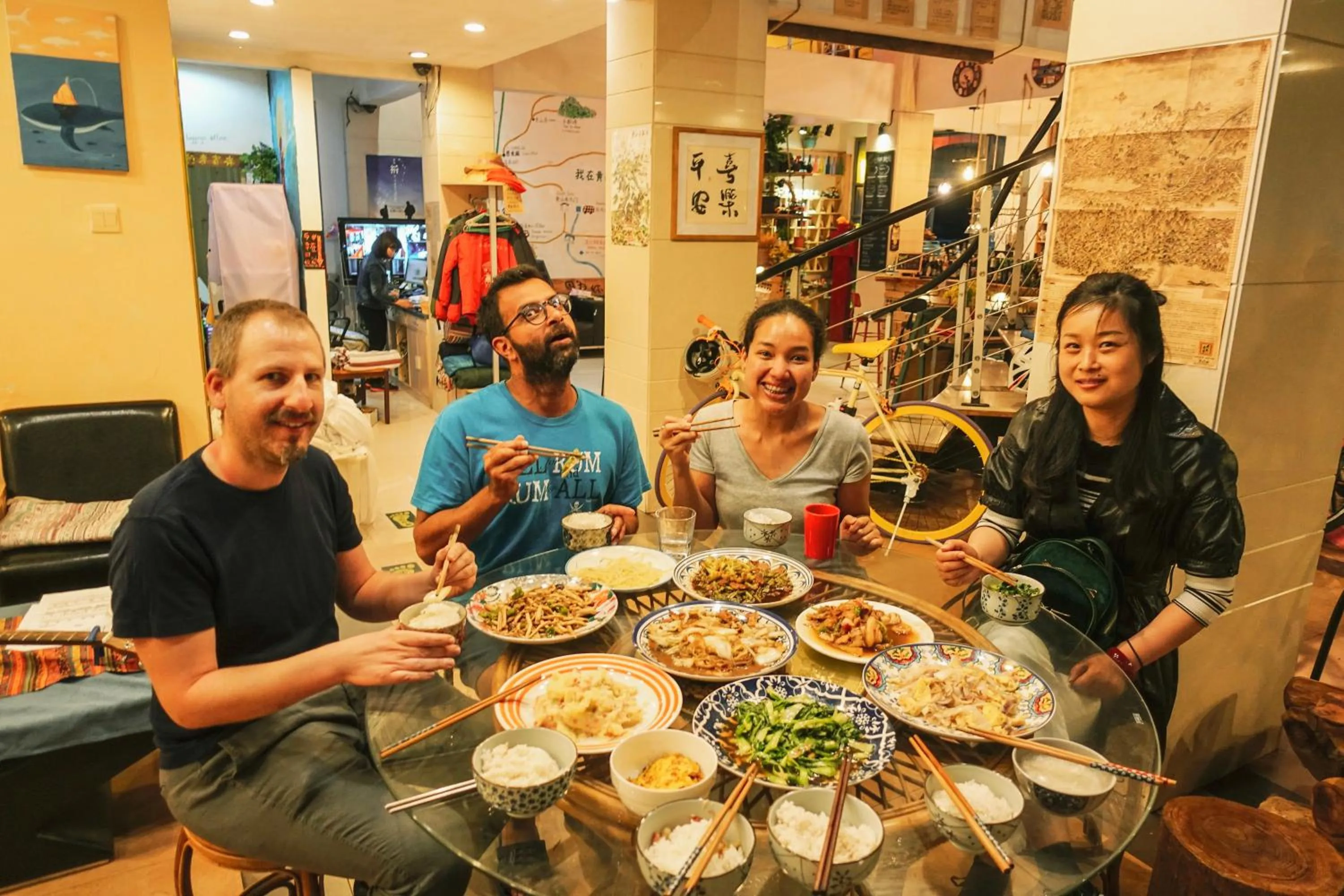 Restaurant/places to eat in Kunlun International Youth Hostel