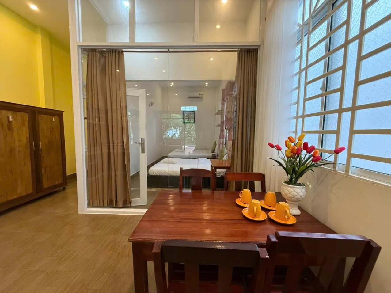 Living room in Mai Binh Phuong Bungalow