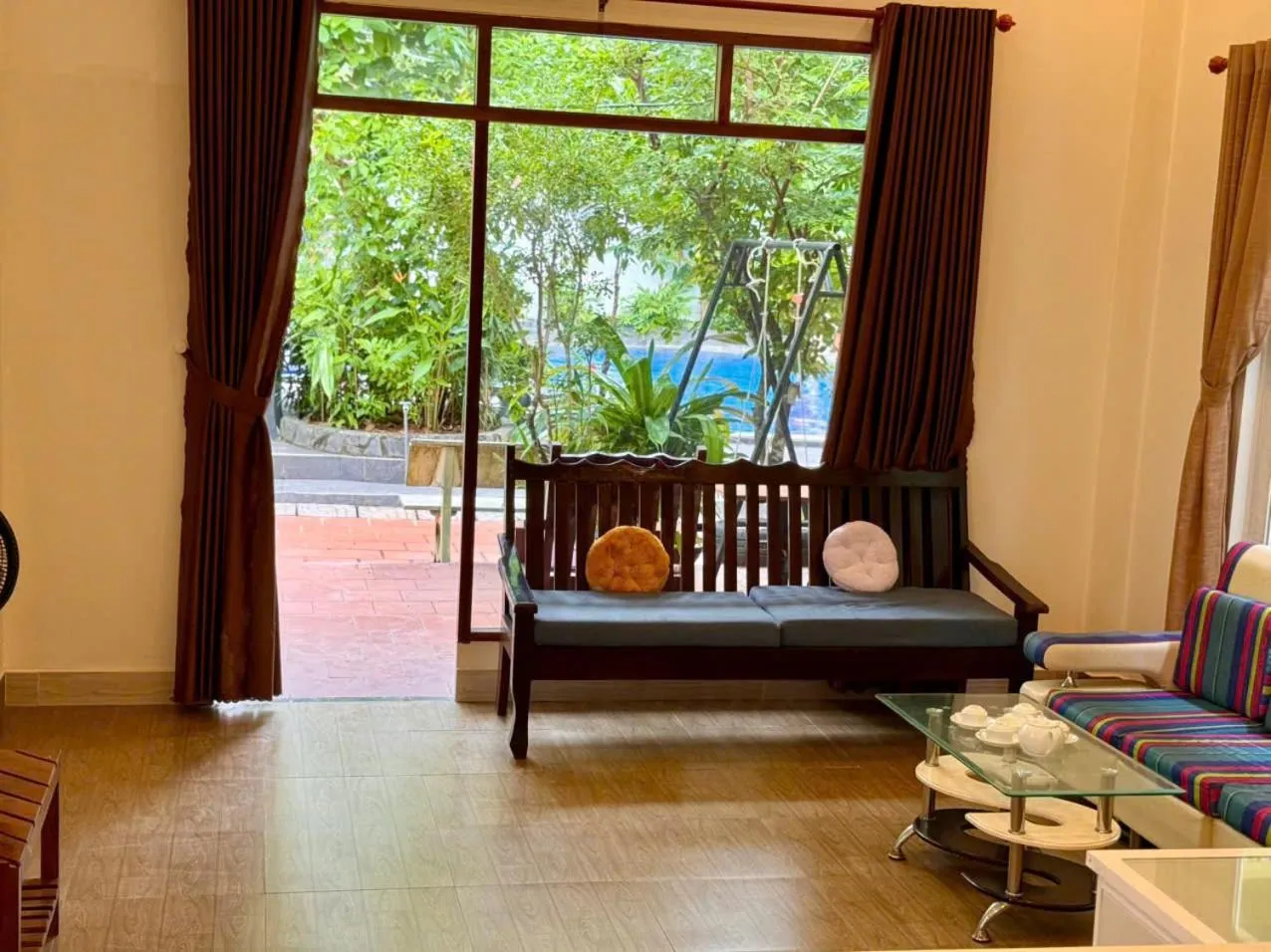 Living room in Mai Binh Phuong Bungalow