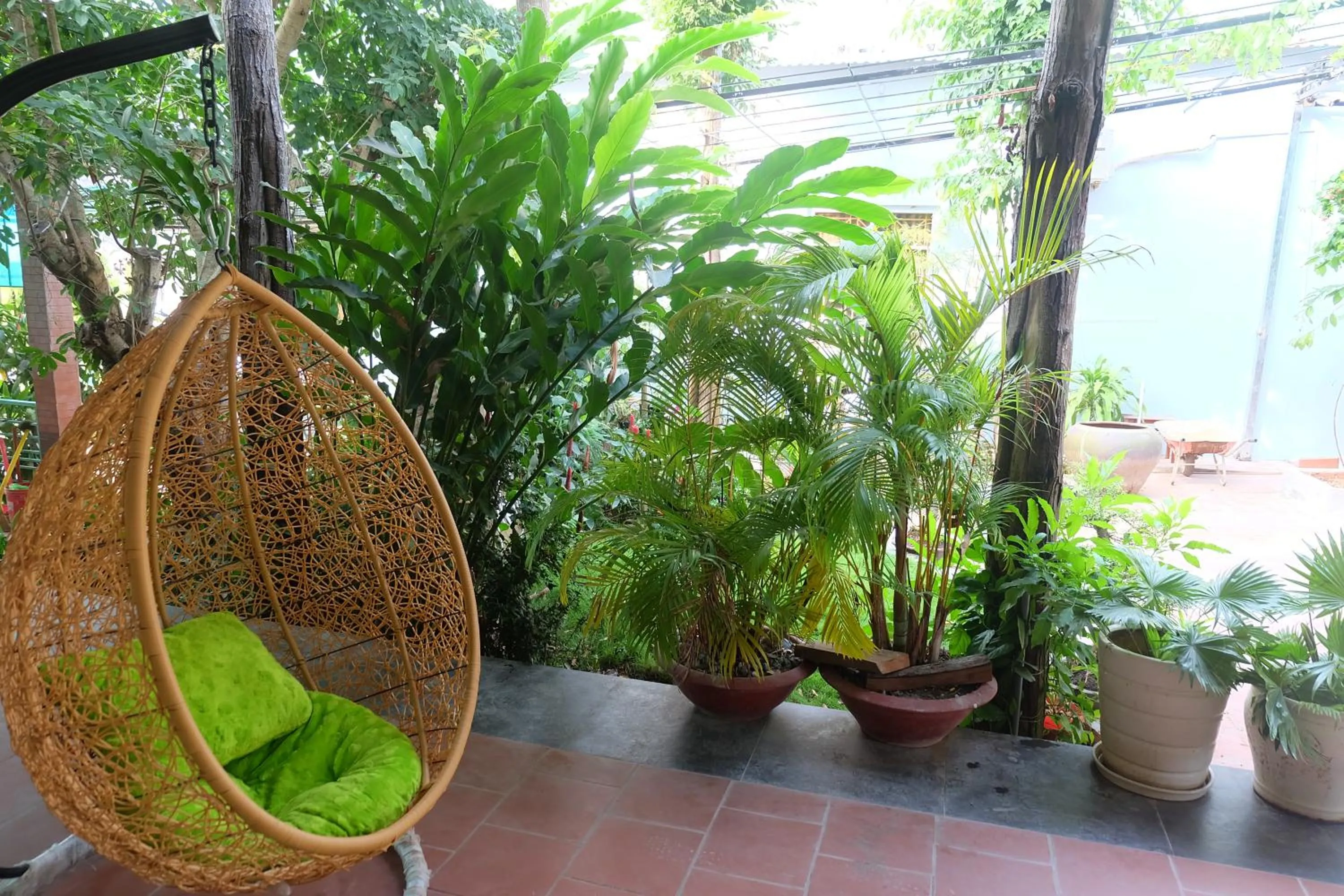 Garden in Mai Binh Phuong Bungalow
