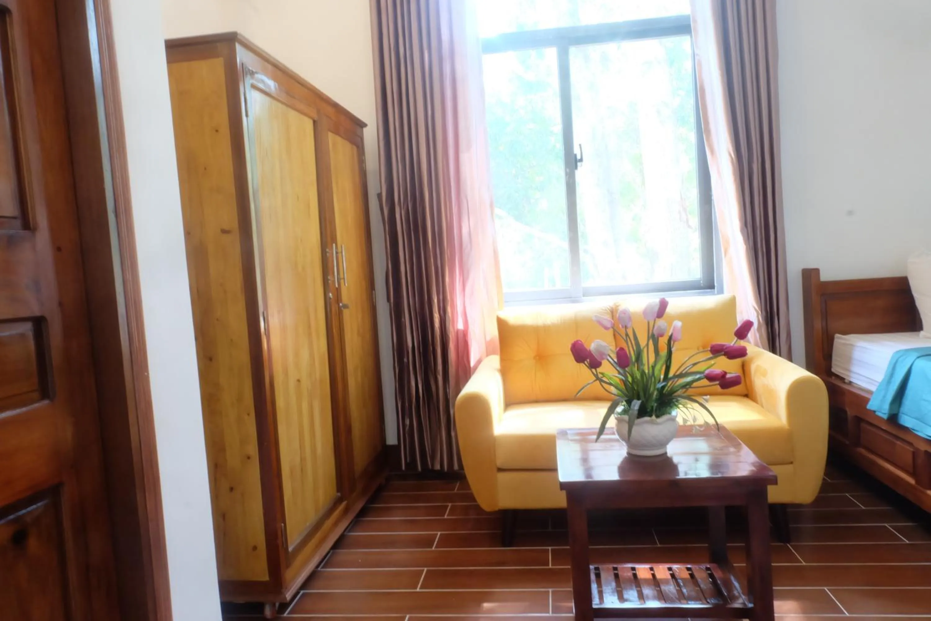 Living room in Mai Binh Phuong Bungalow