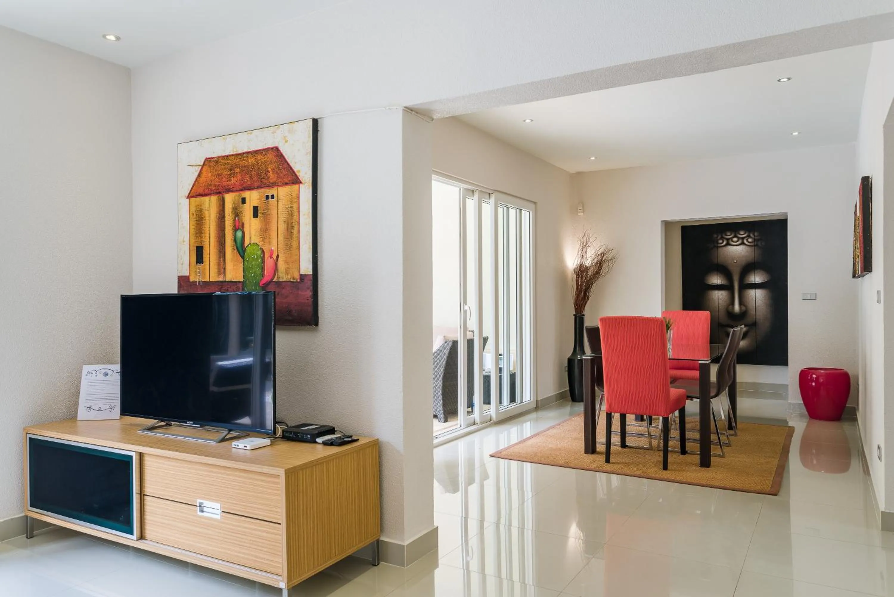 Living room in Luxury Pool Villa 3BR 6-8 persons