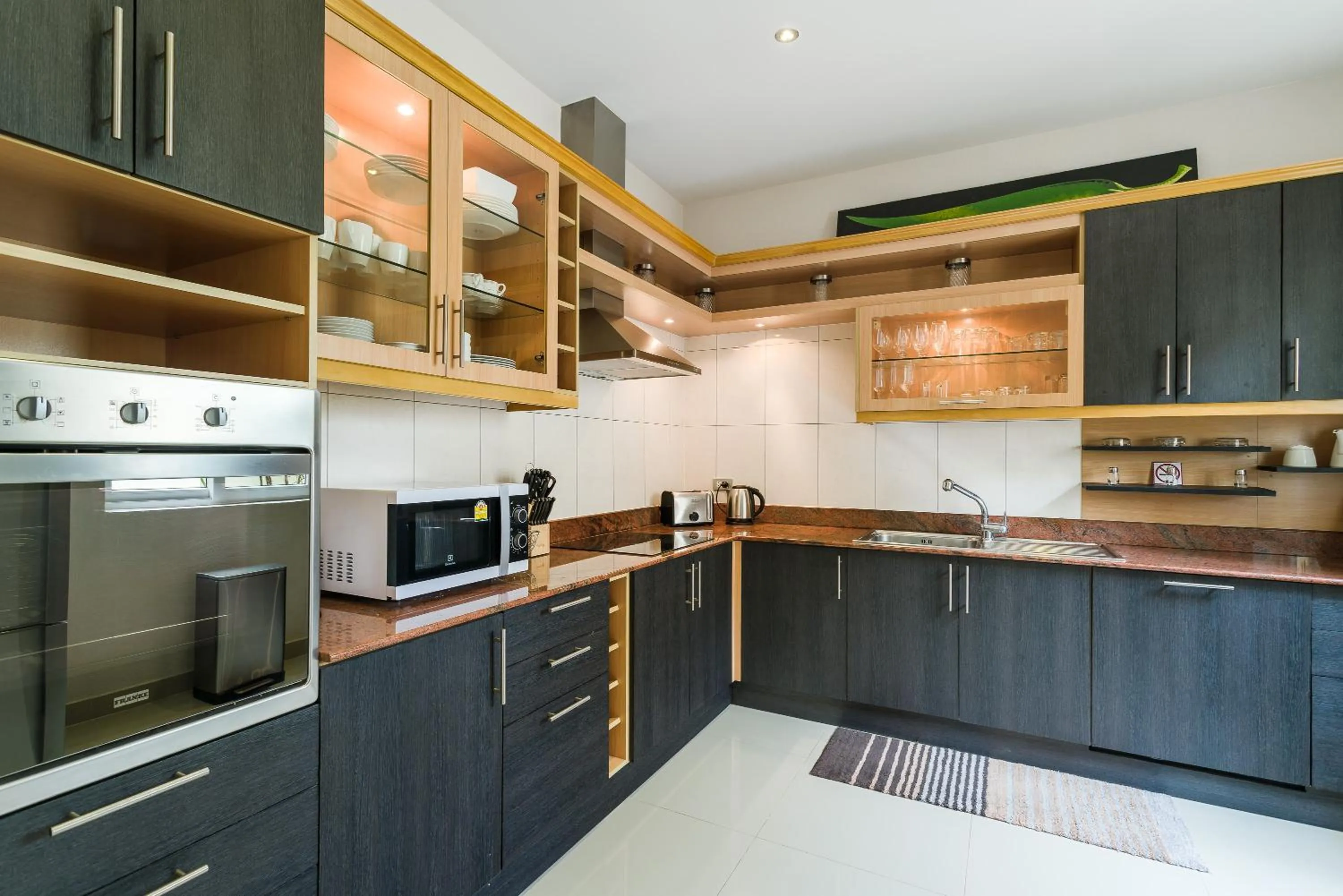 Kitchen or kitchenette in Luxury Pool Villa 3BR 6-8 persons