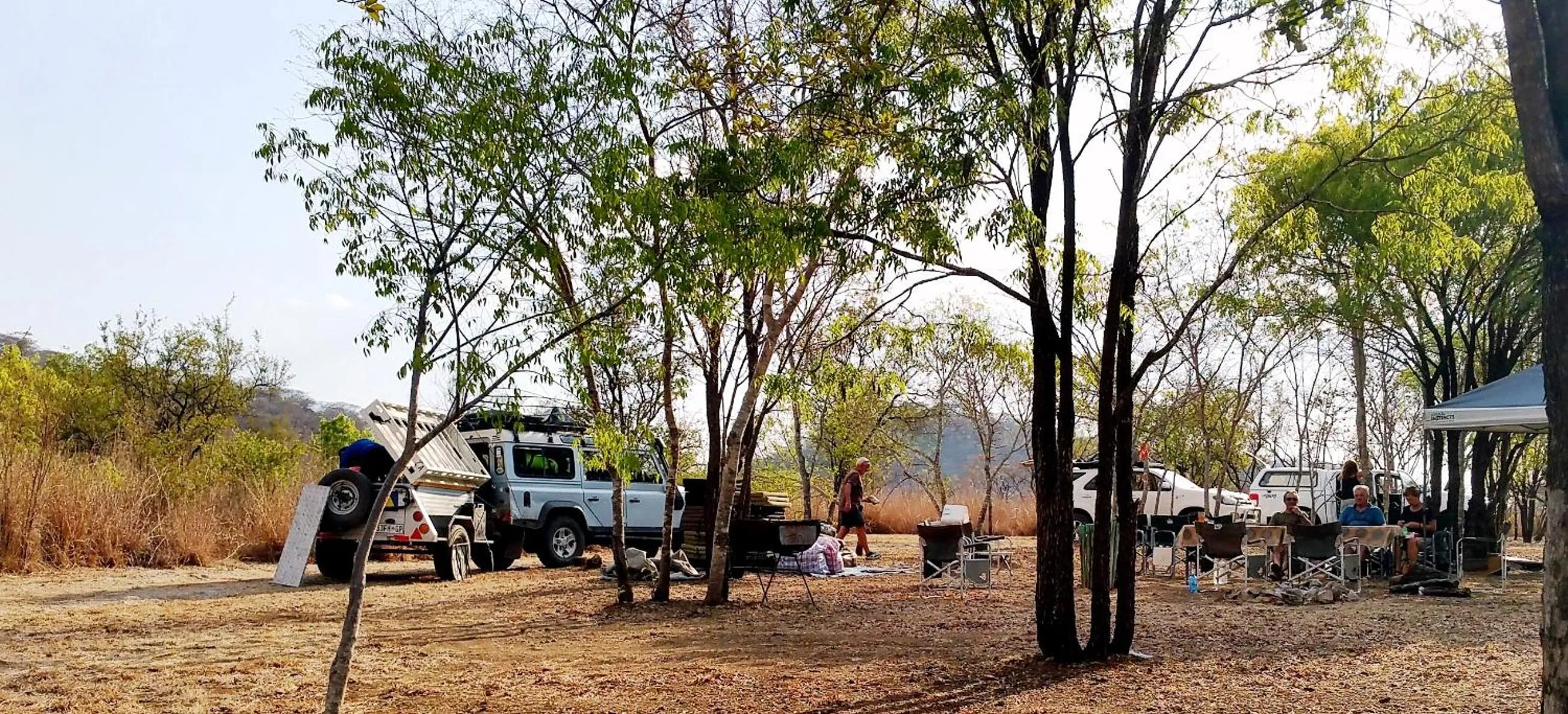group of guests in Musangano Lodge