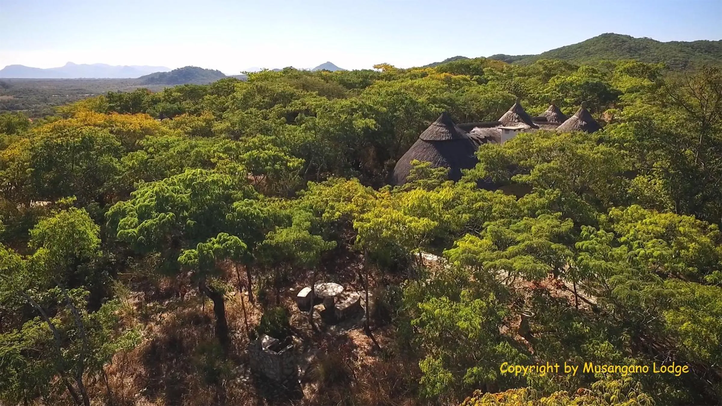 Natural landscape in Musangano Lodge