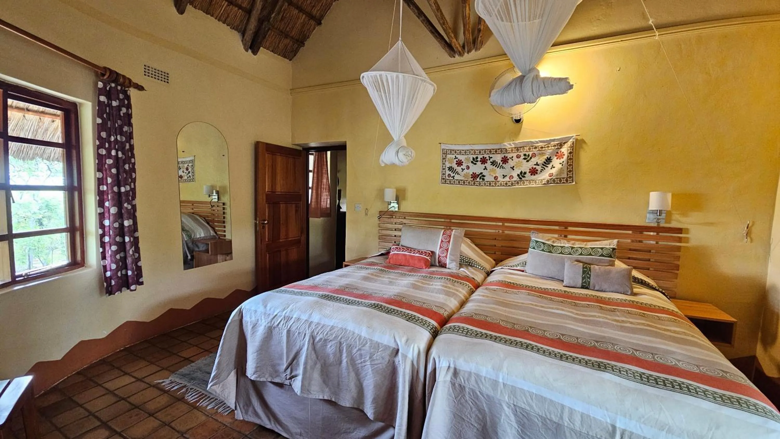 Bedroom, Bed in Musangano Lodge