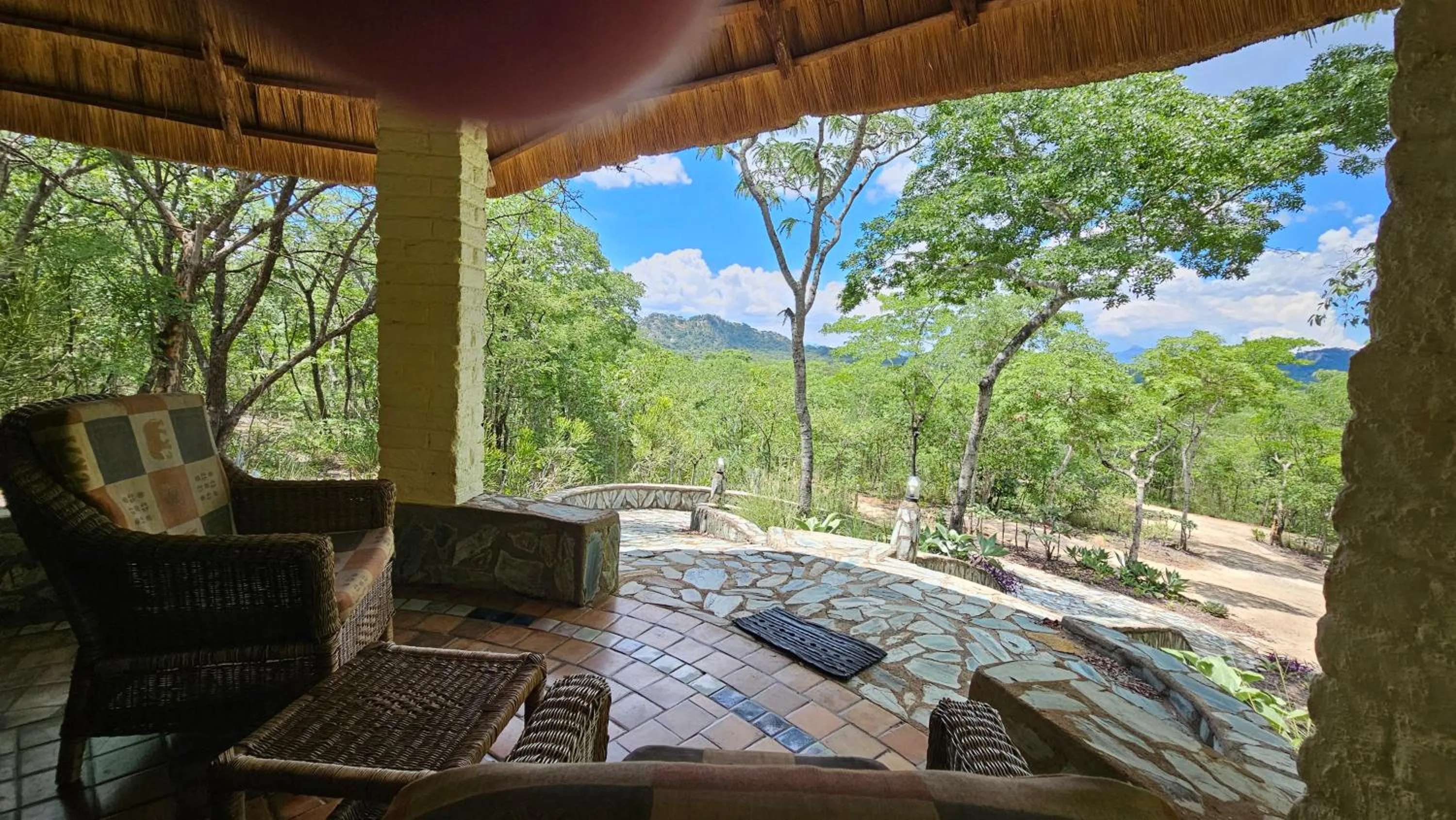 Patio in Musangano Lodge