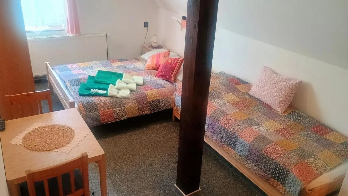 Area and facilities, Bed in Penzion "V Zelený"
