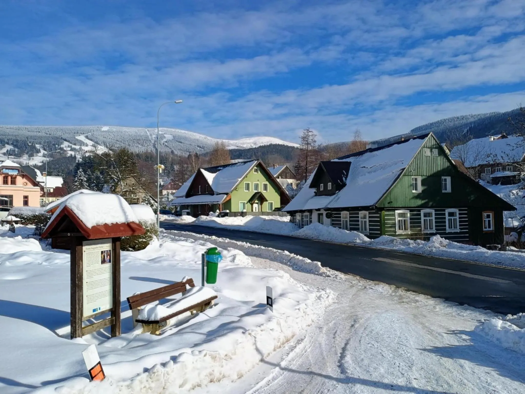 Mountain view in Penzion "V Zelený"