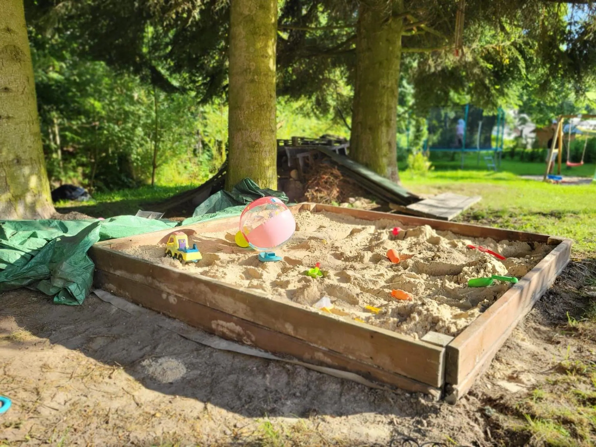Children play ground in Penzion "V Zelený"