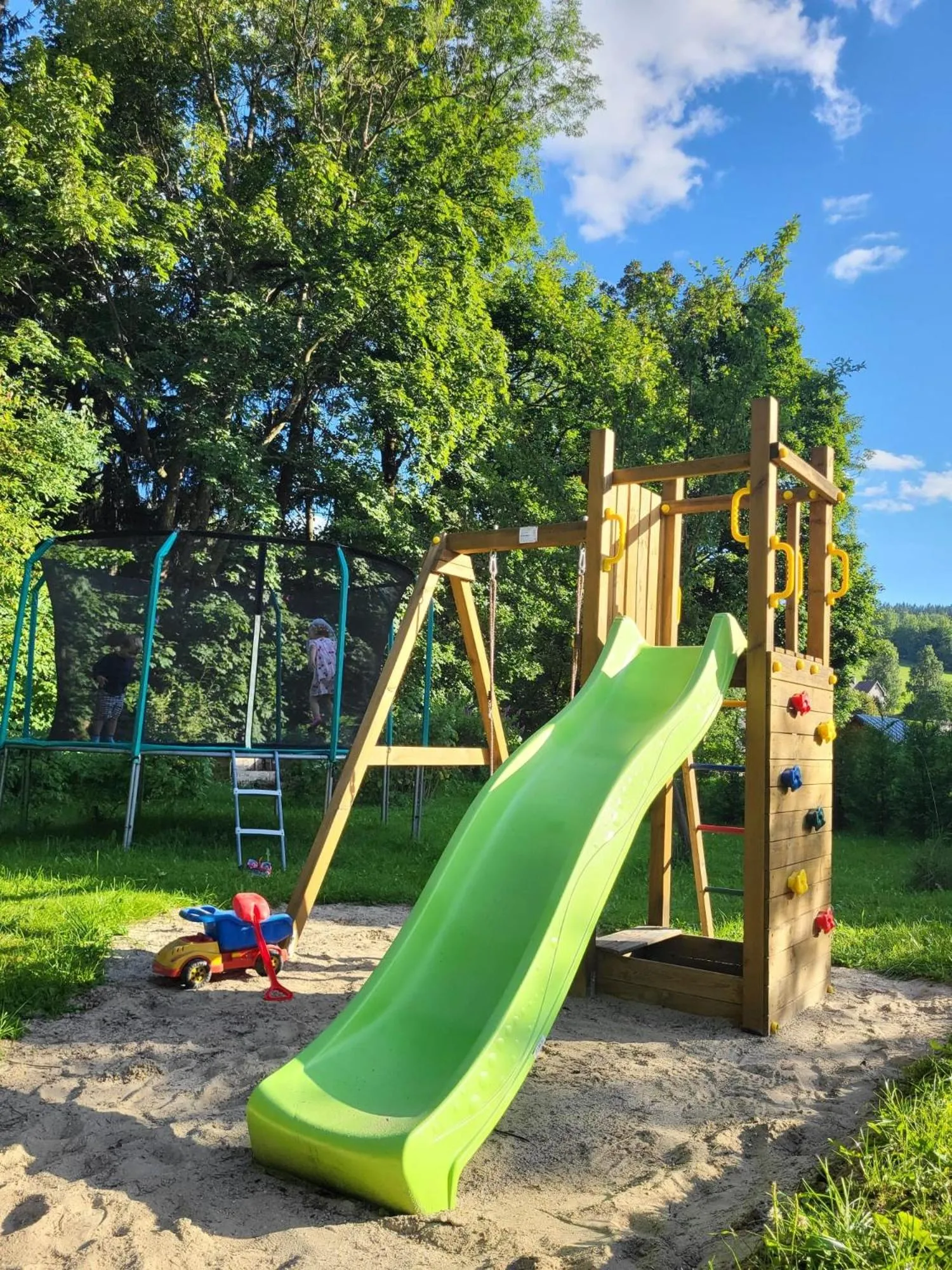 Children play ground in Penzion "V Zelený"