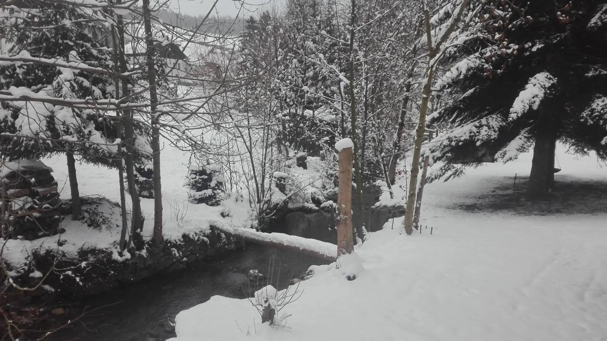 Winter in Penzion "V Zelený"