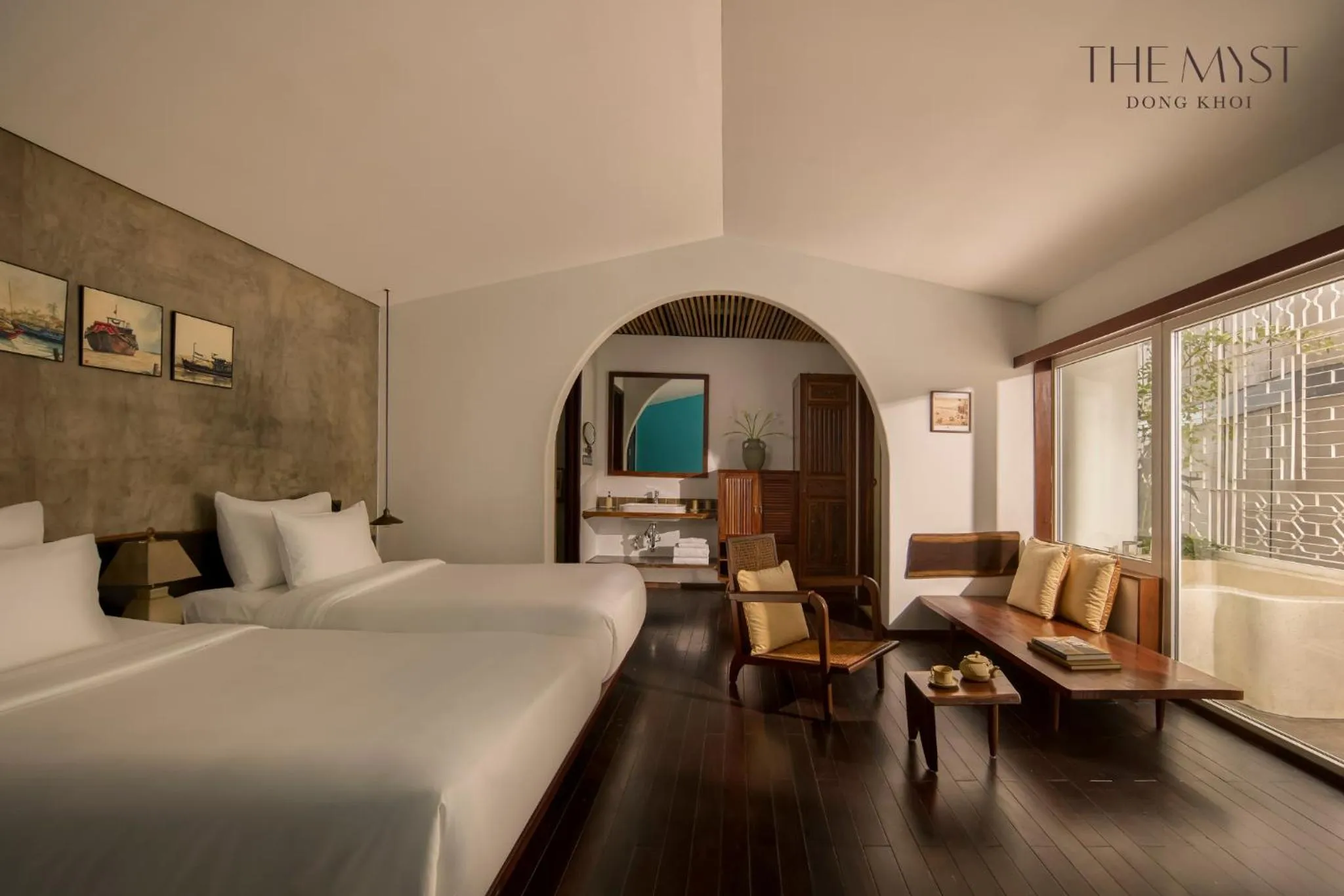 Photo of the whole room, Bed in The Myst Dong Khoi