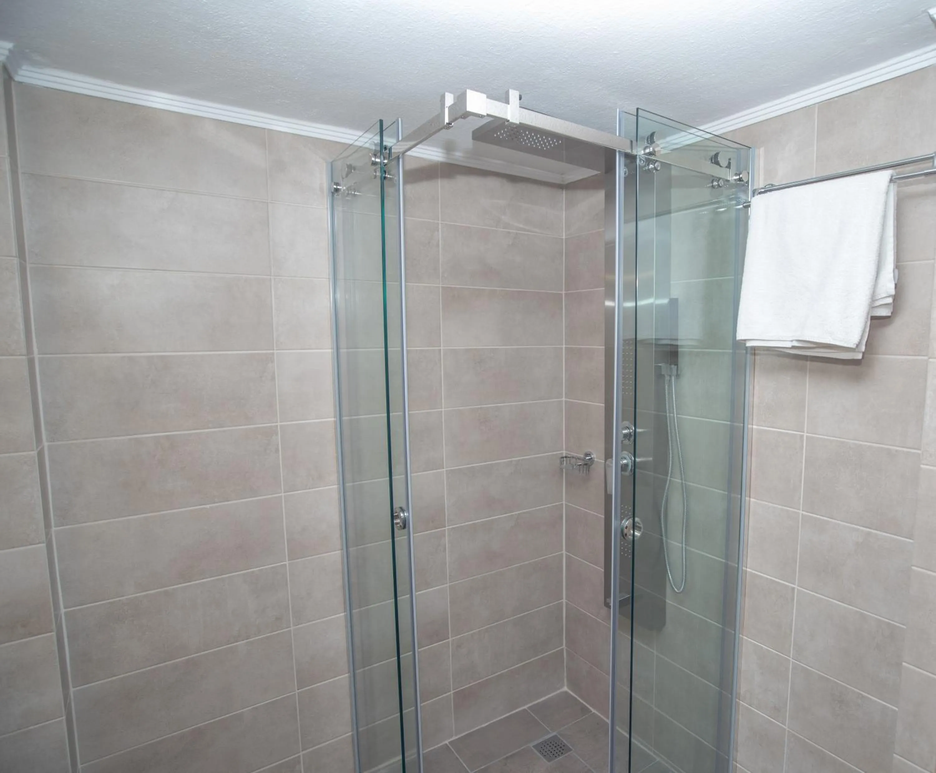 Shower in Lagaria Apartments