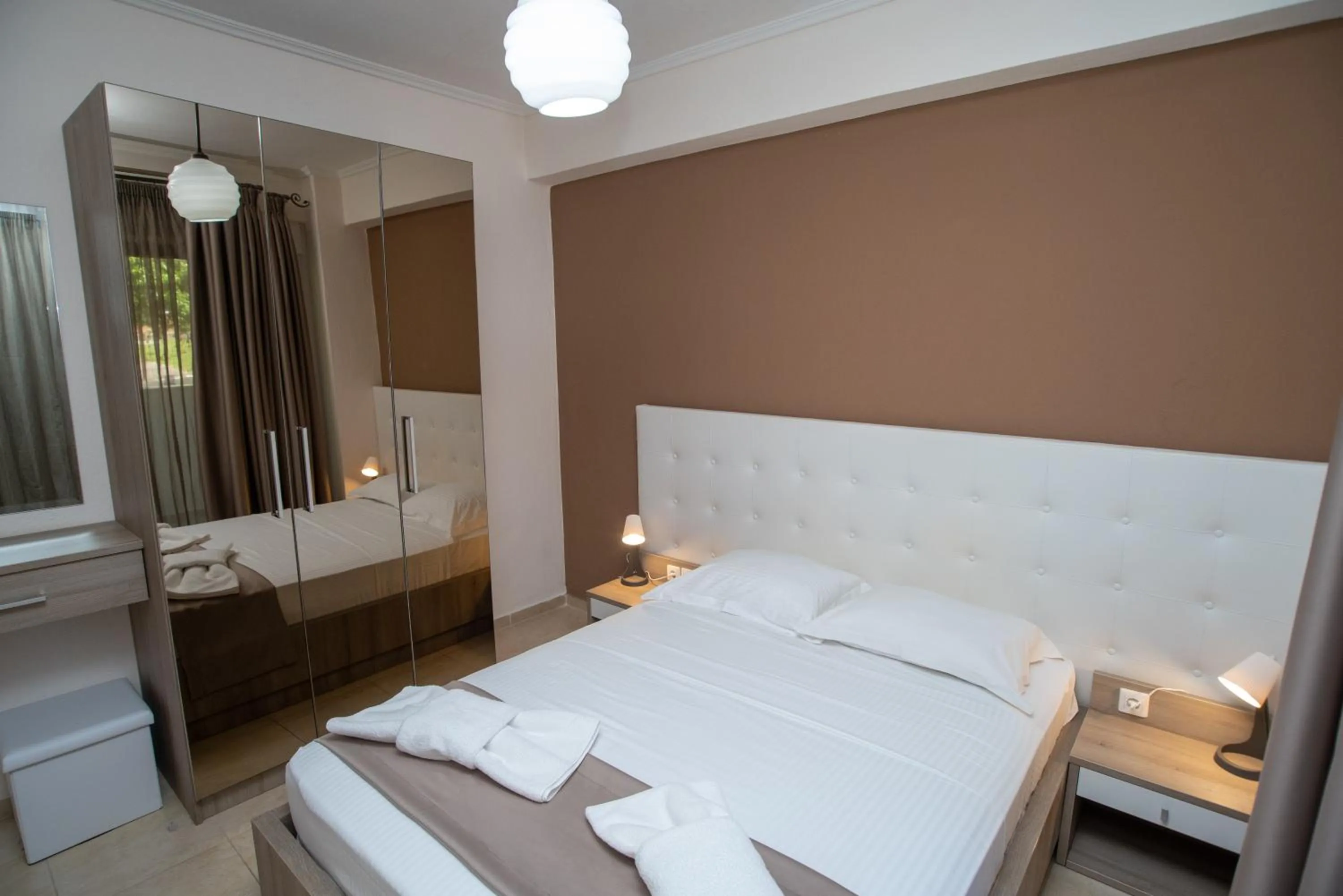 Bedroom, Bed in Lagaria Apartments