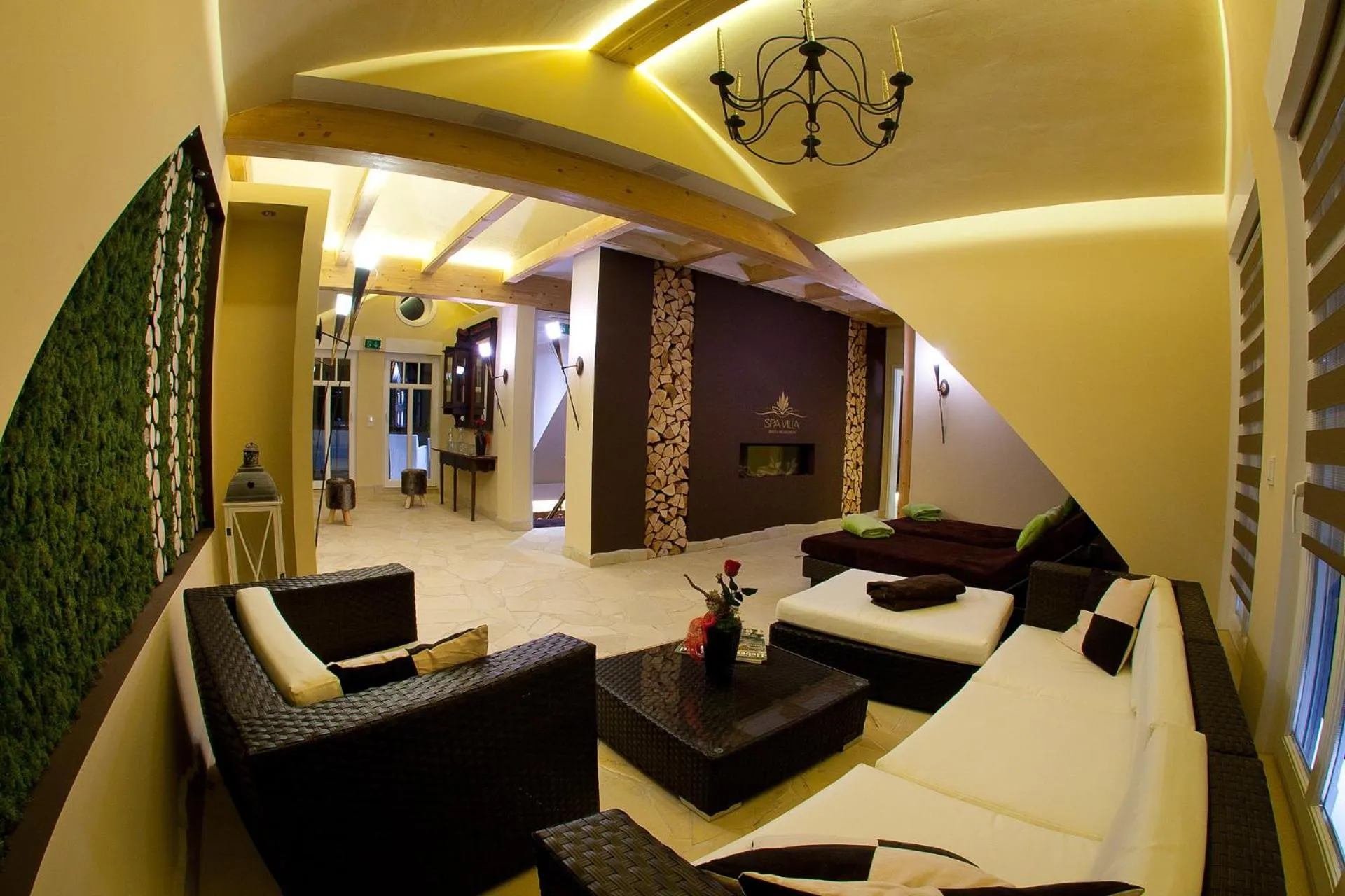 Sauna in Hotel SPA VILLA Beauty & Wellness Resort