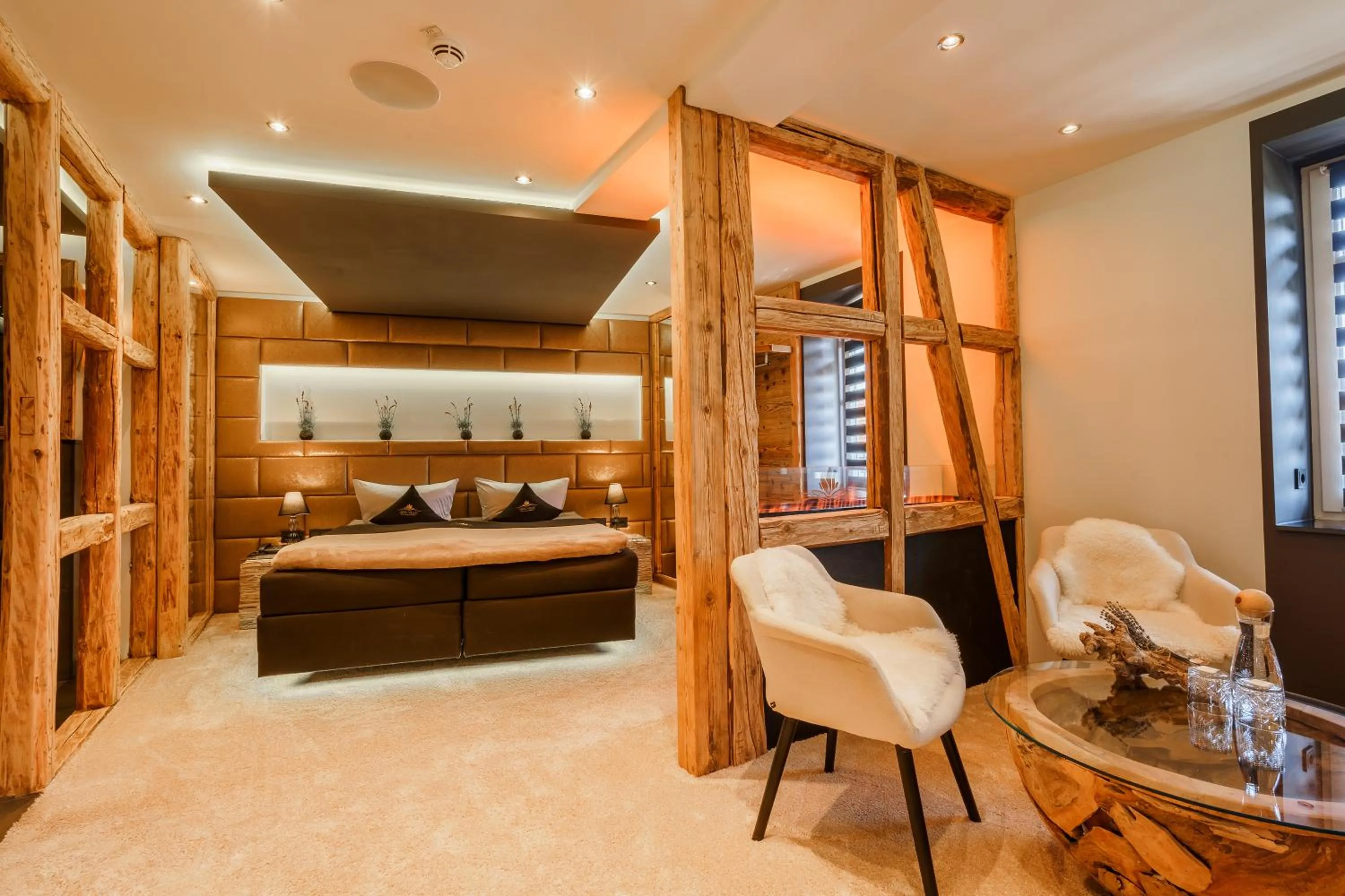 Bed in Hotel SPA VILLA Beauty & Wellness Resort