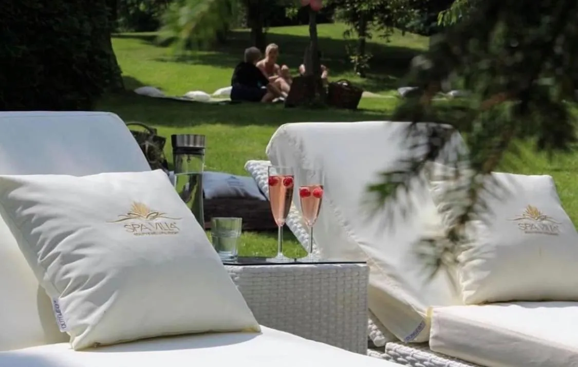 Garden in Hotel SPA VILLA Beauty & Wellness Resort