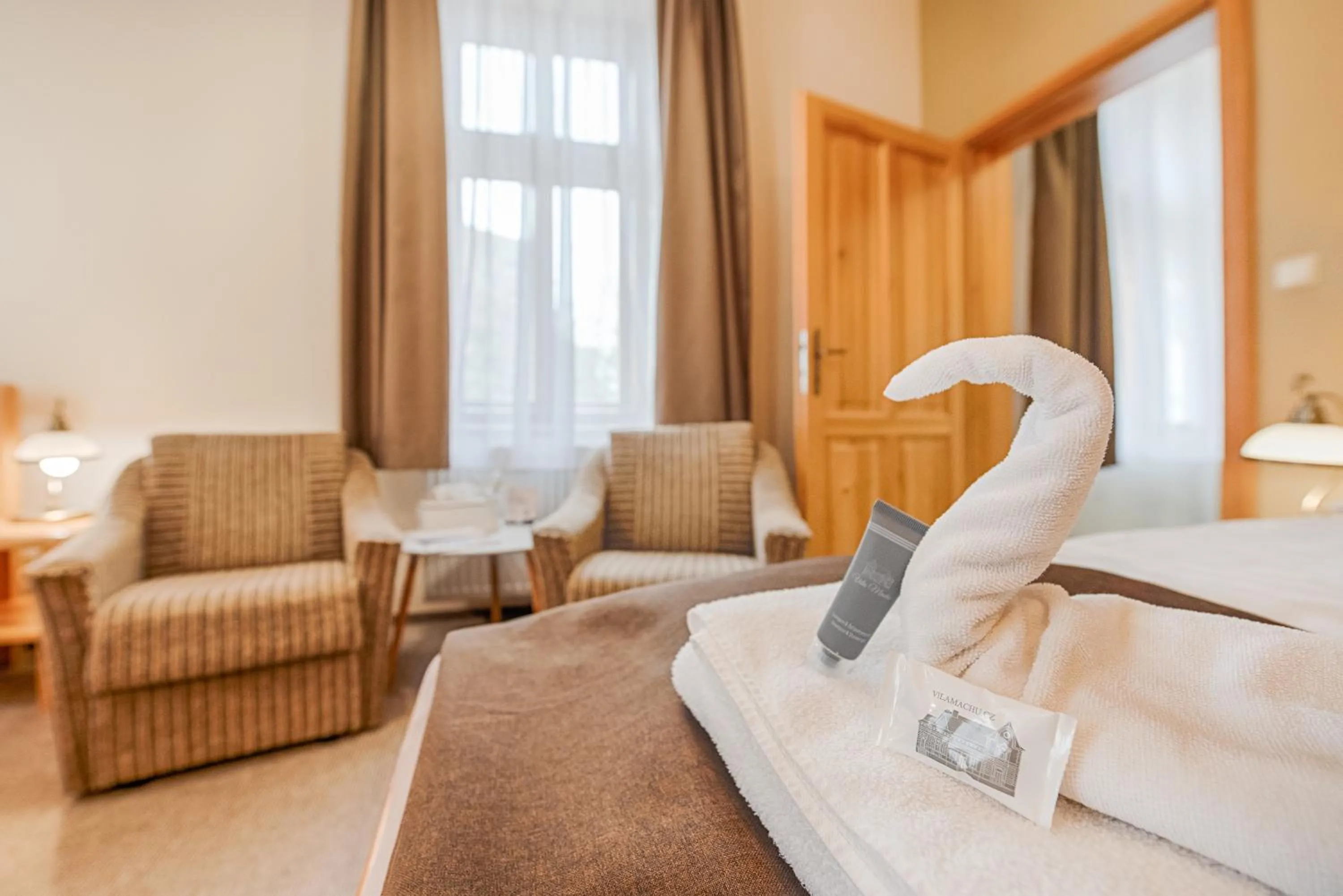 Photo of the whole room, Bed in Penzion Vila Machů
