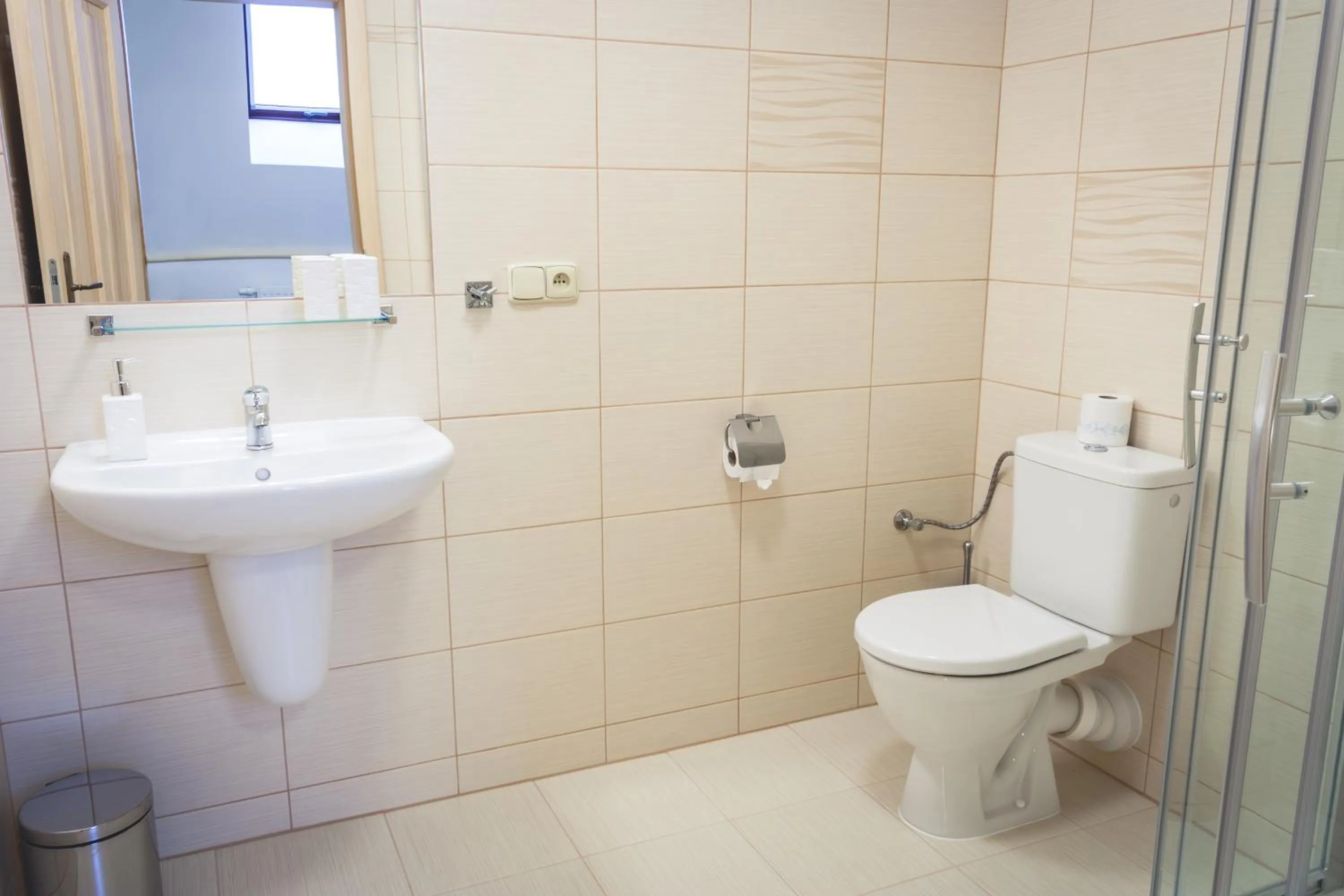 Toilet in Penzion Vila Machů