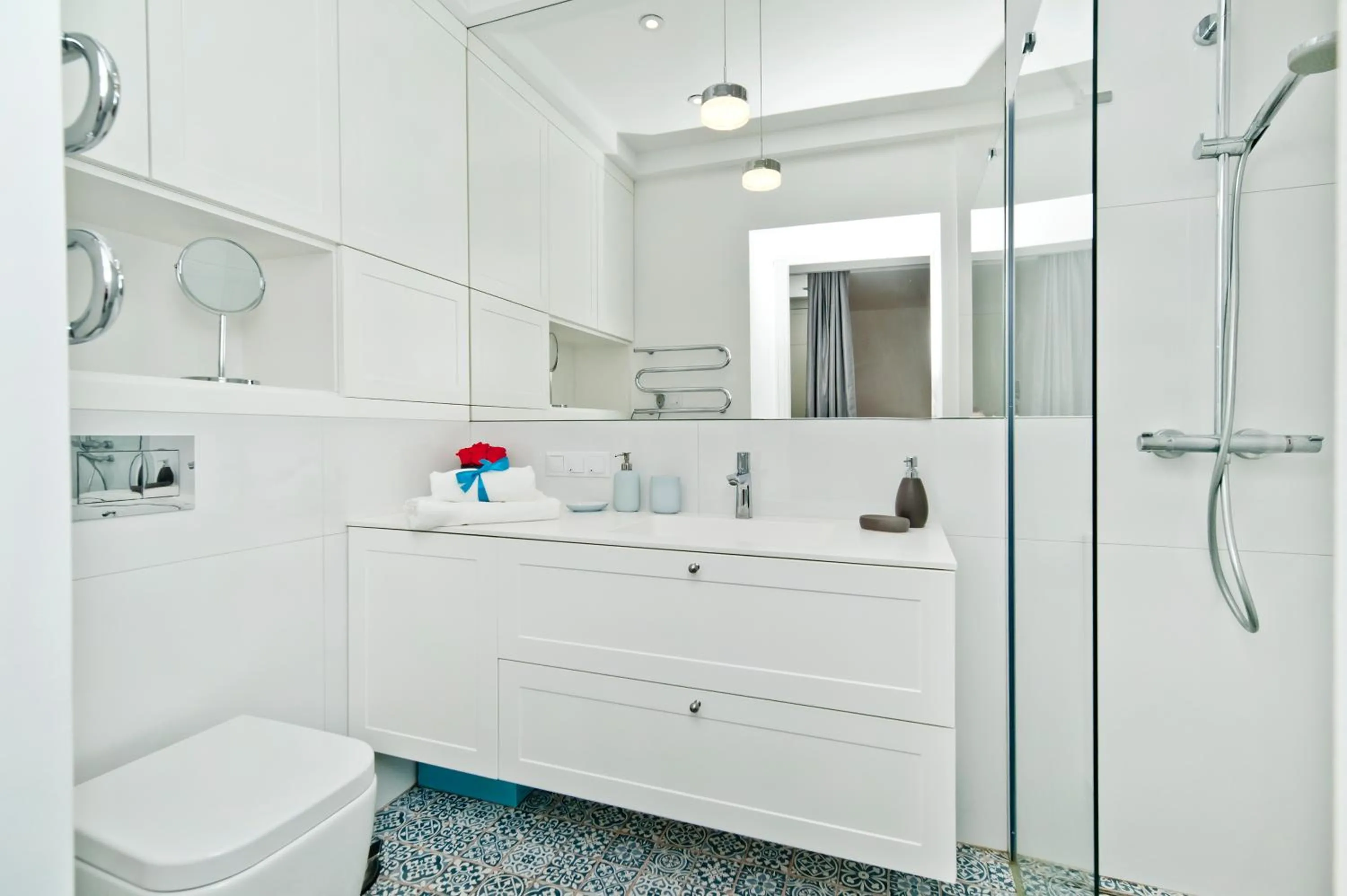 Bathroom in Międzymorze BlueApart Jurata