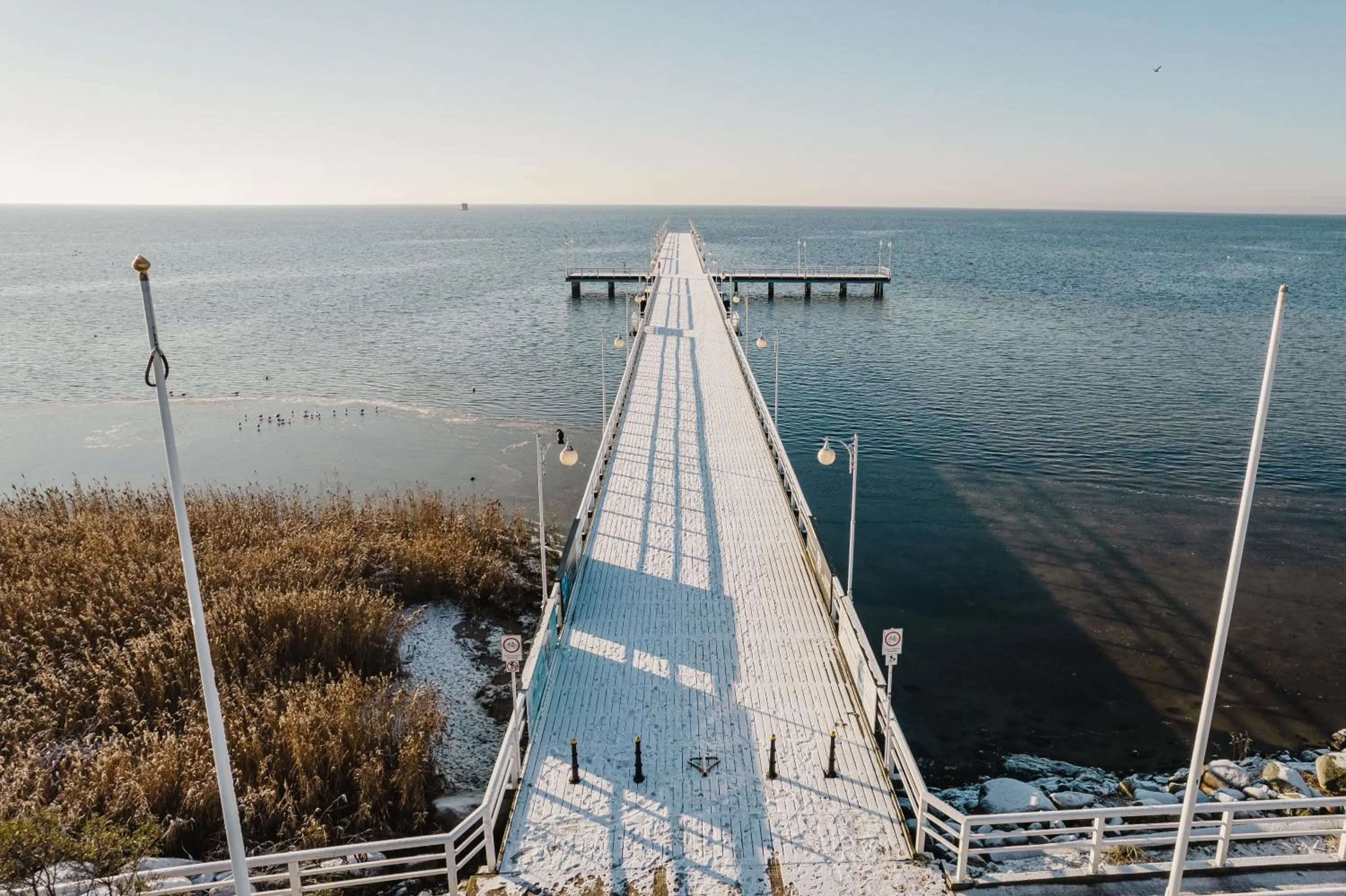 Bird's eye view in Międzymorze BlueApart Jurata
