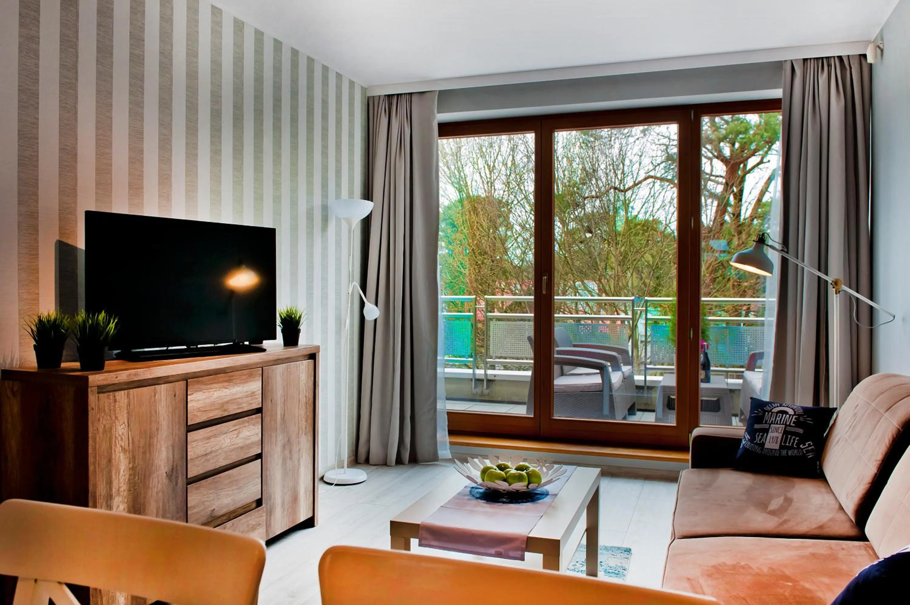 Living room in Międzymorze BlueApart Jurata