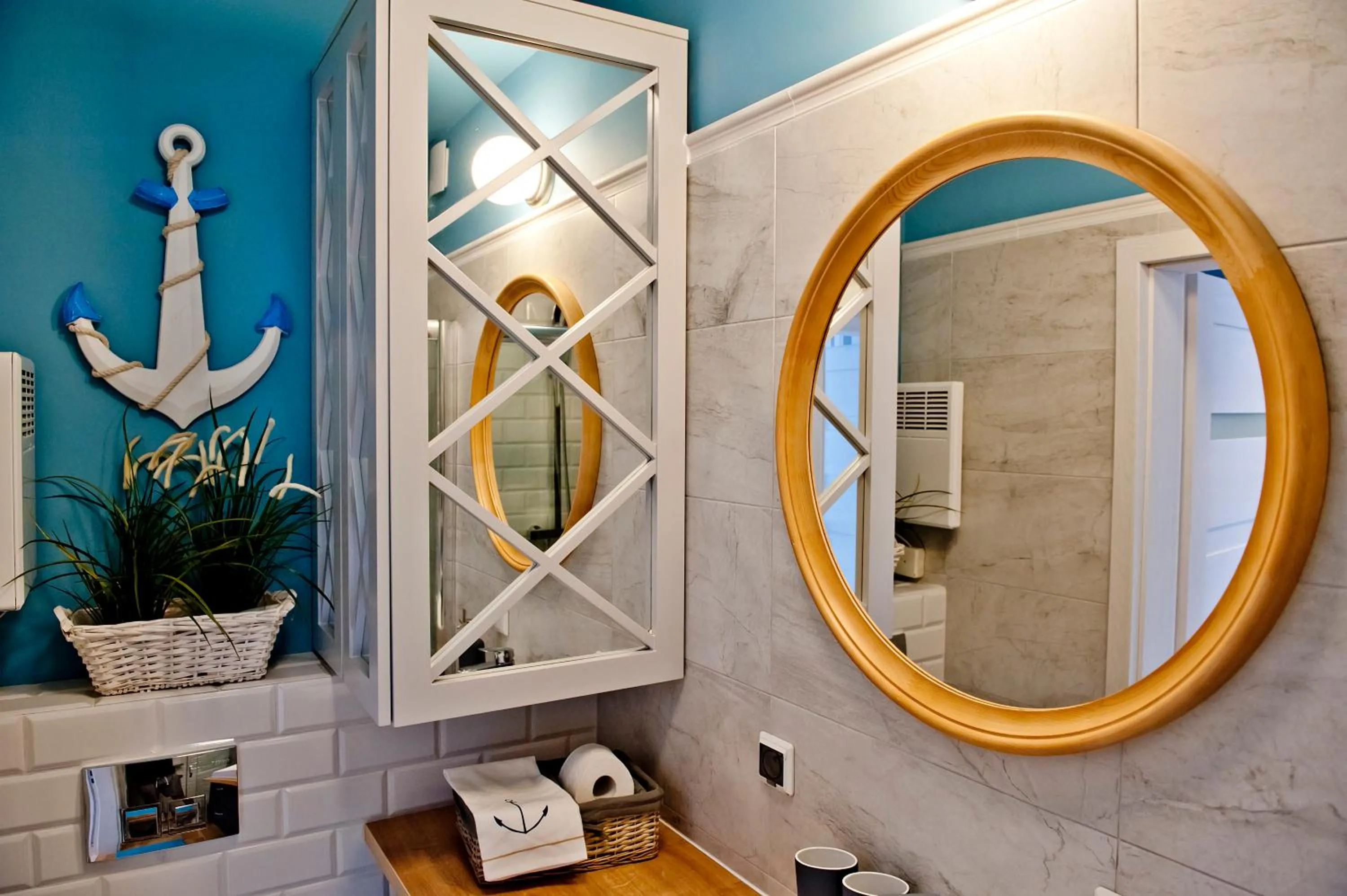 Bathroom in Międzymorze BlueApart Jurata