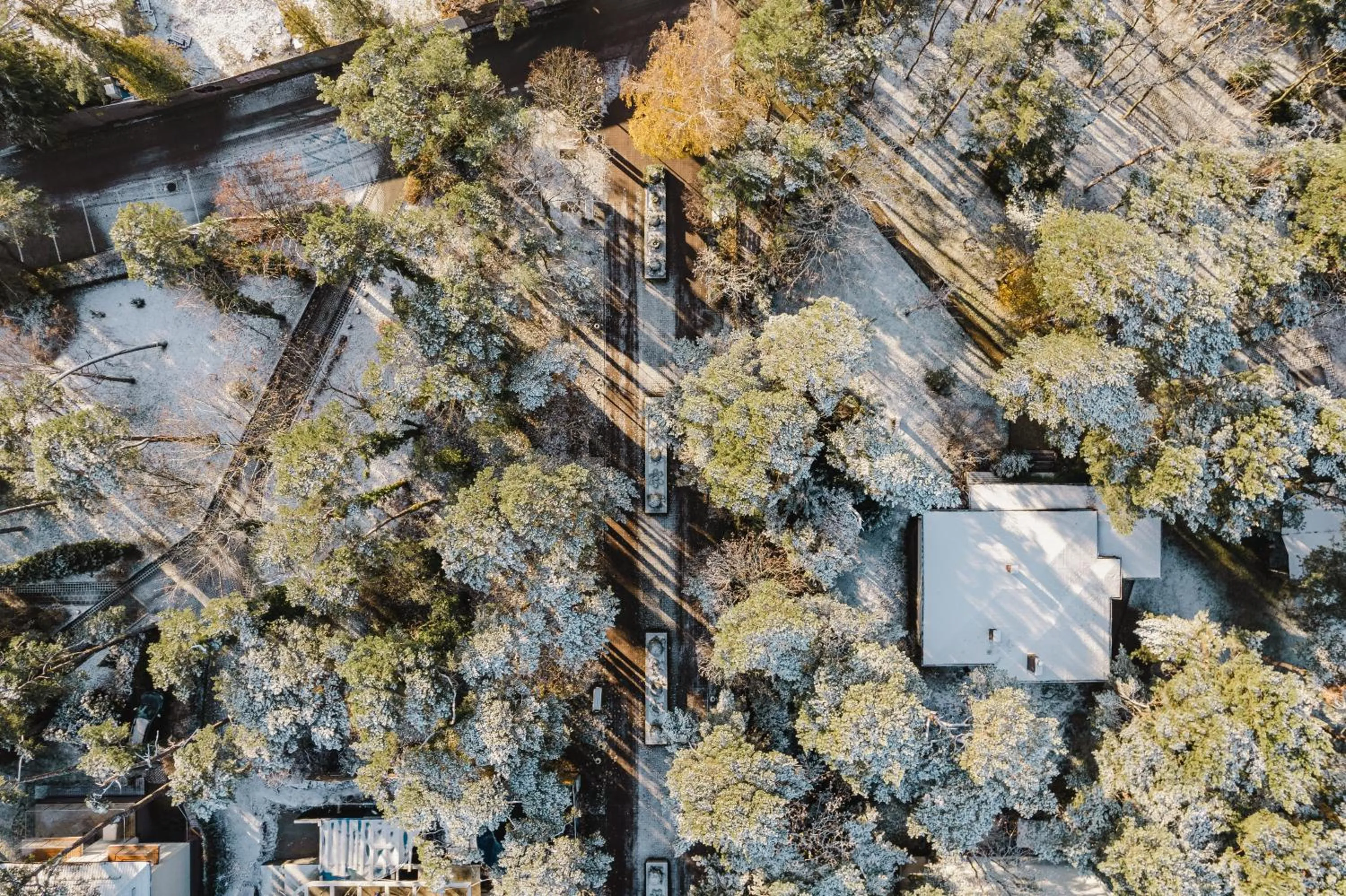 Bird's eye view in Międzymorze BlueApart Jurata