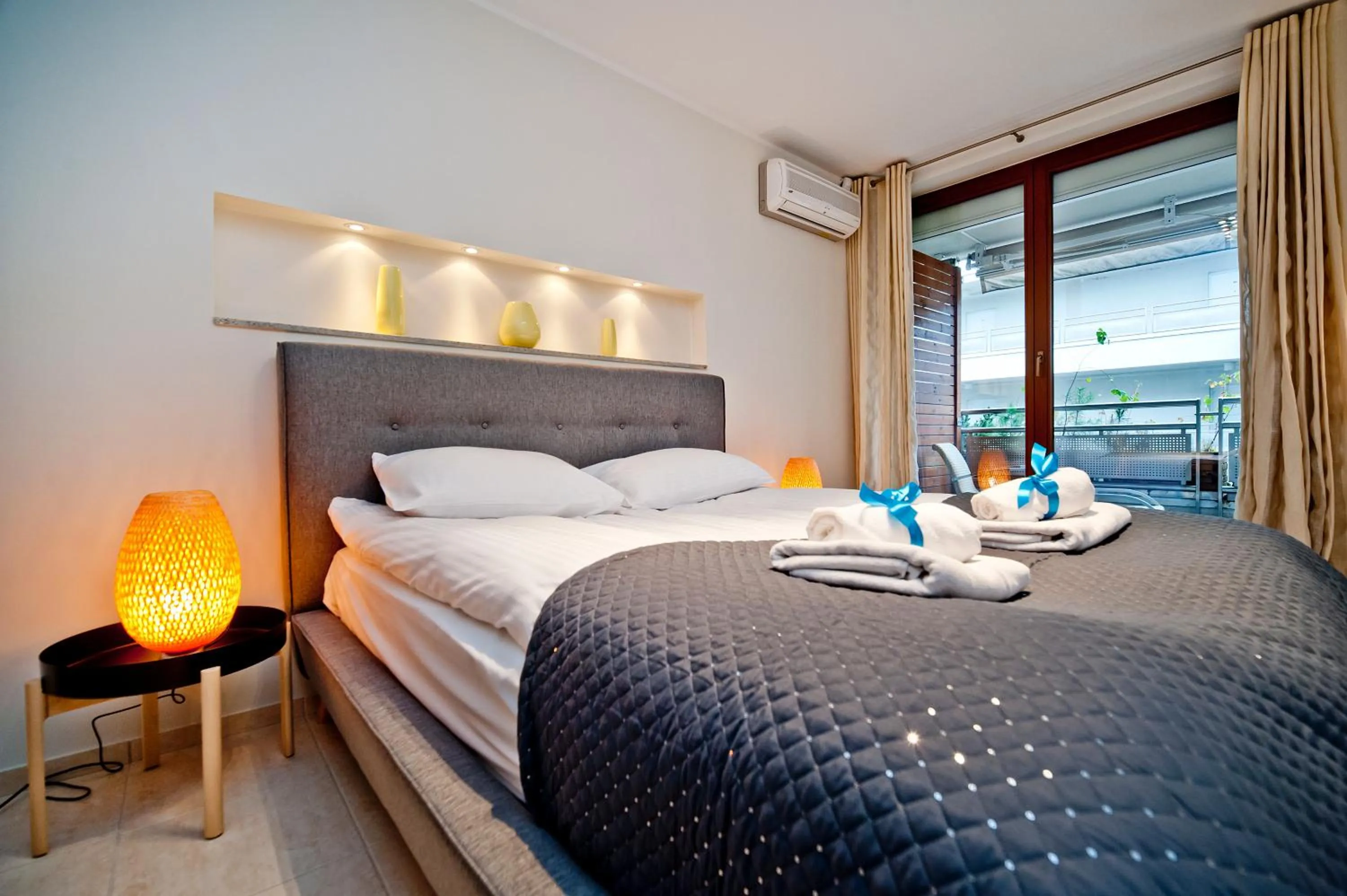 Bedroom, Bed in Międzymorze BlueApart Jurata