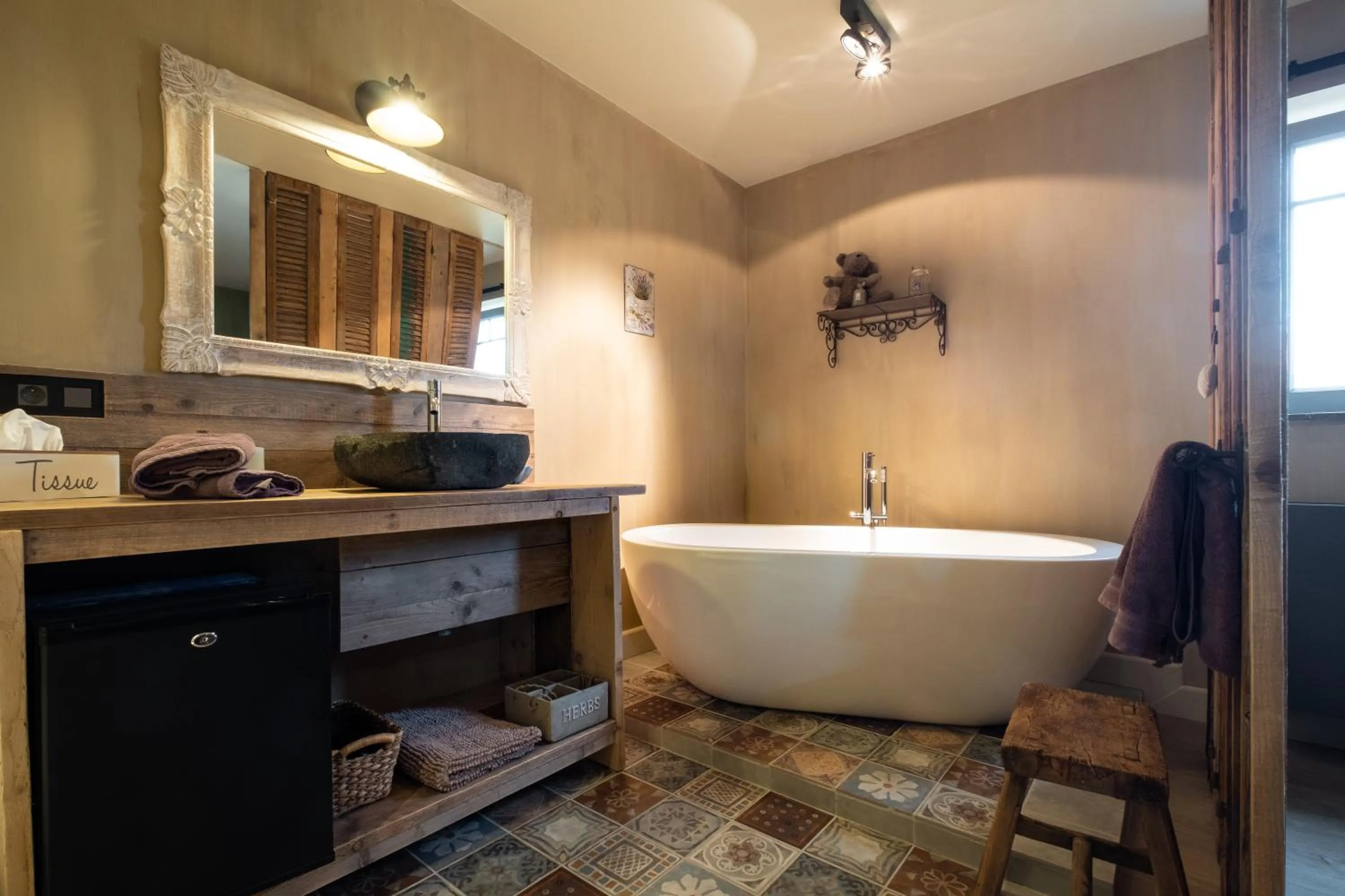 Bathroom in Relax B&B Lavendine Pure