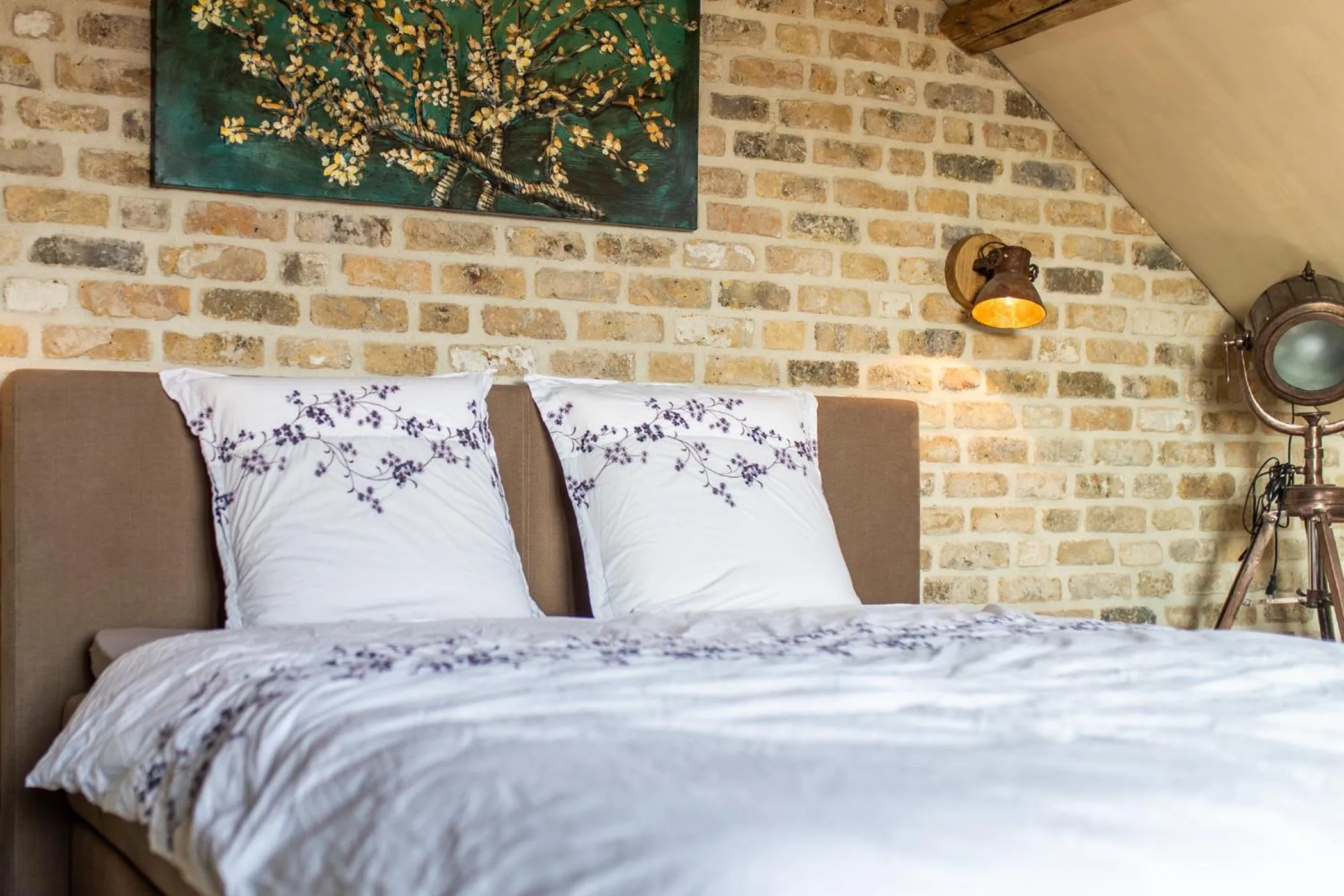 Bed in Relax B&B Lavendine Pure