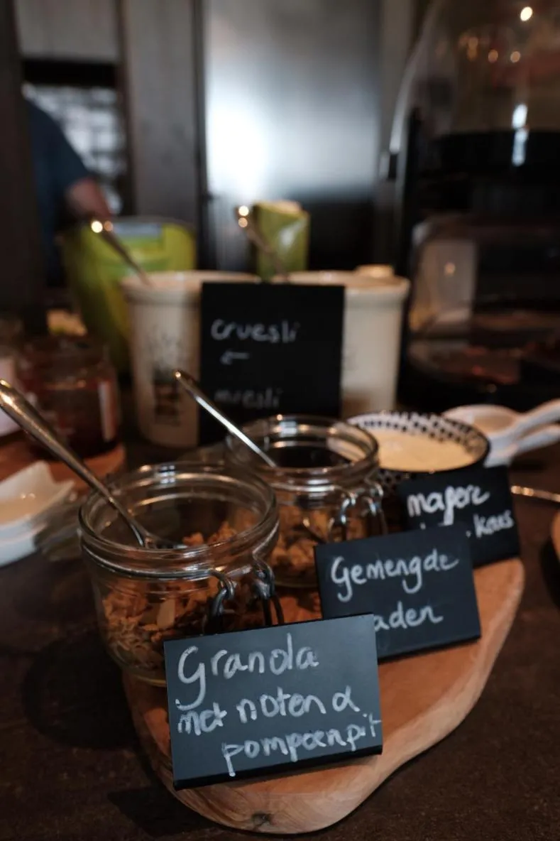 Food and drinks in Relax B&B Lavendine Pure