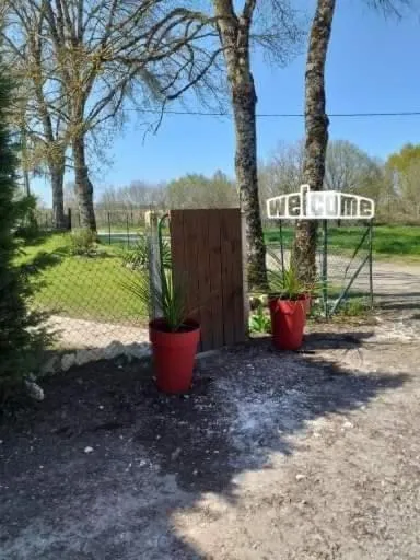 Natural landscape in Les Demeures de la Laigne