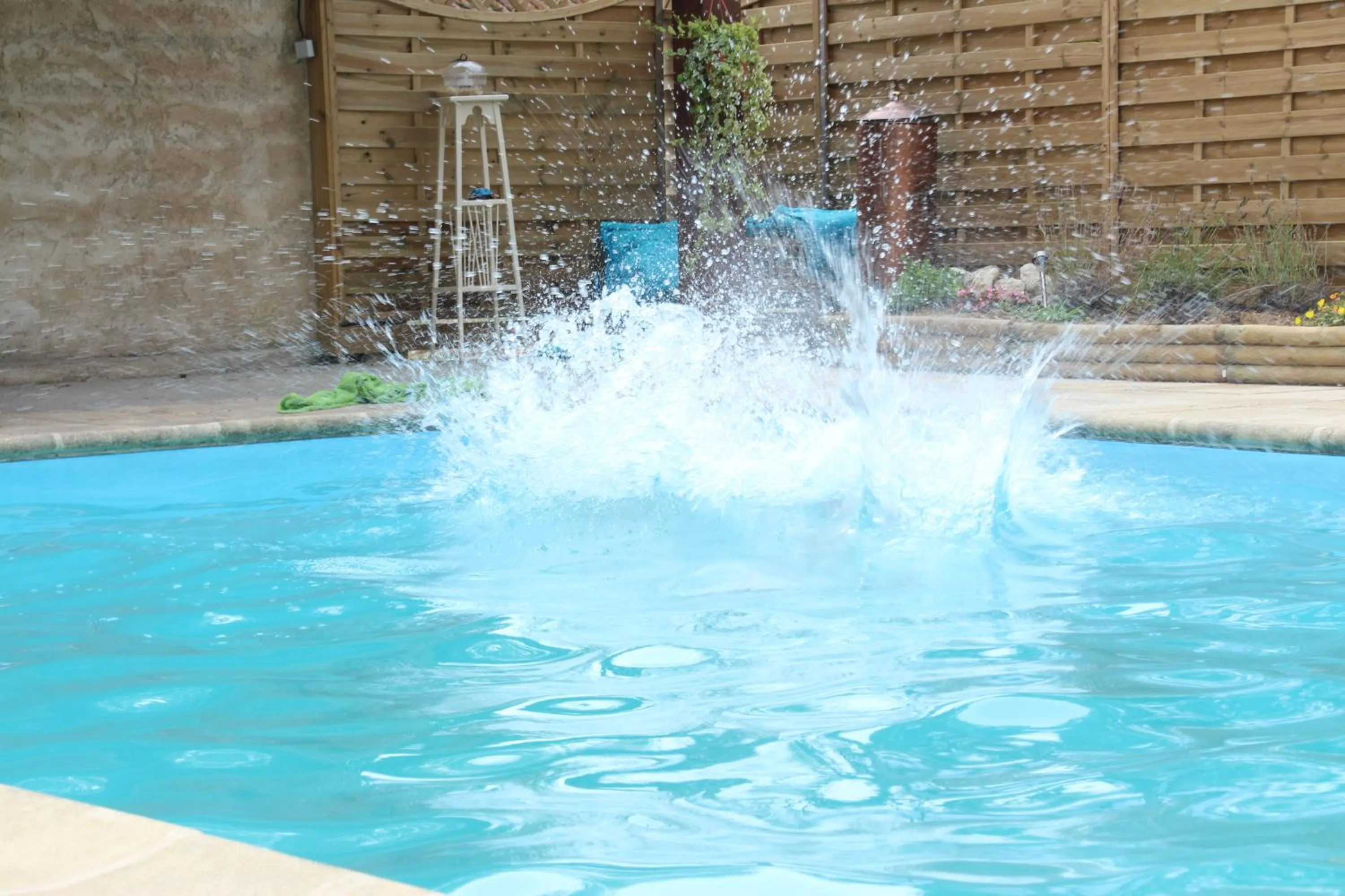Swimming pool in Les Demeures de la Laigne