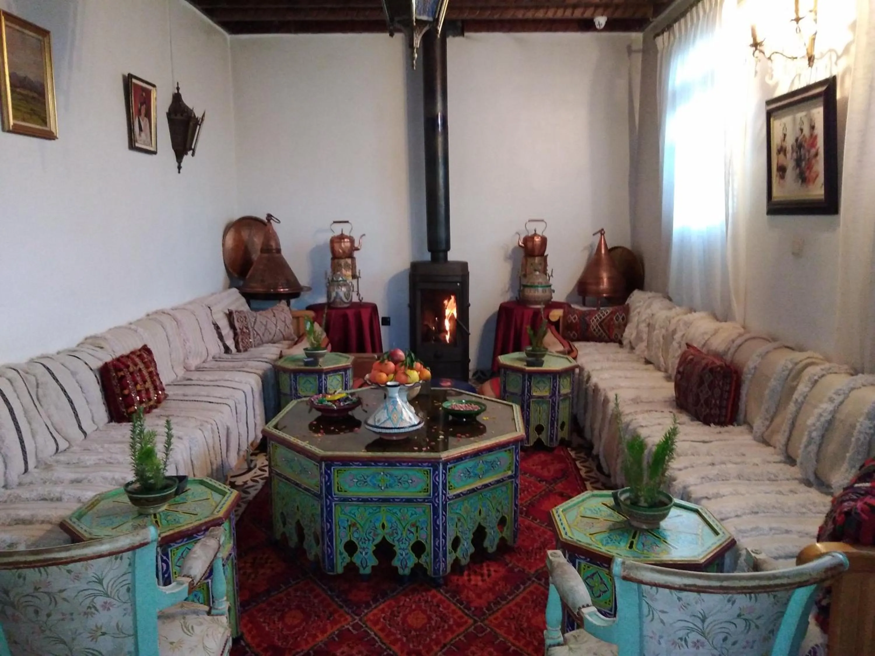 Living room in Villa Pomme d'Or