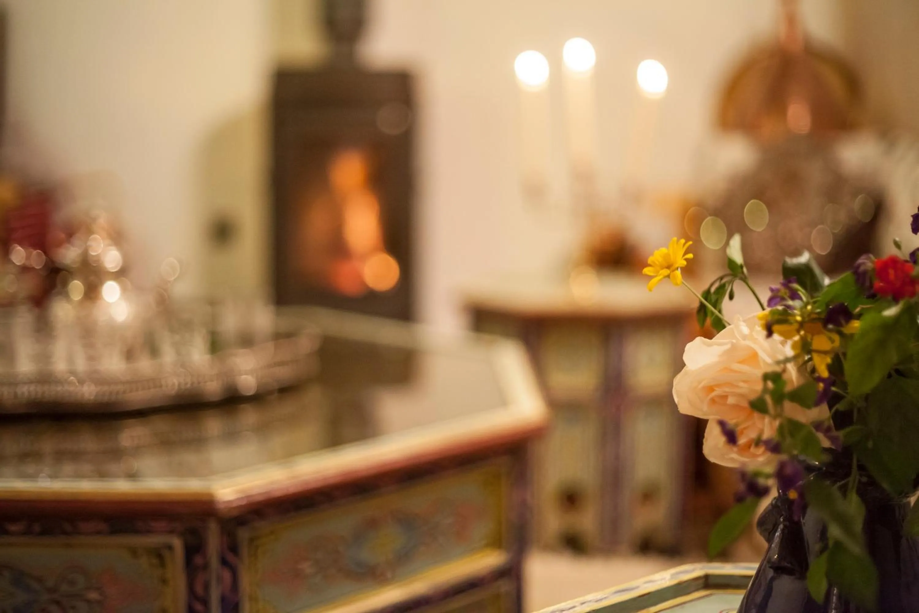 Decorative detail in Villa Pomme d'Or