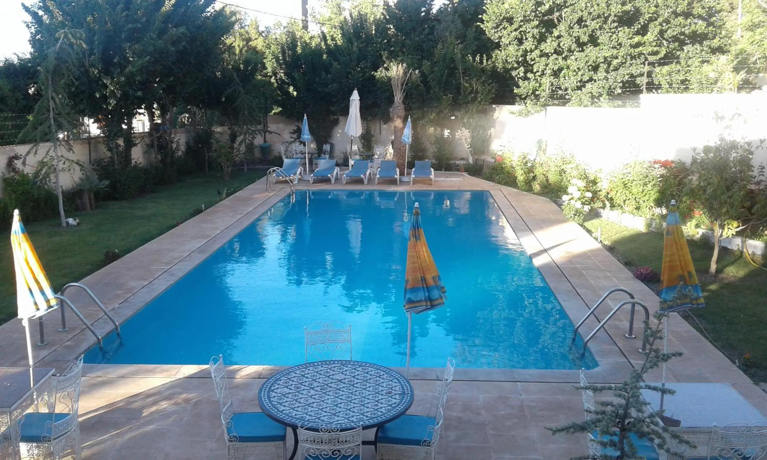 Swimming pool in Villa Pomme d'Or