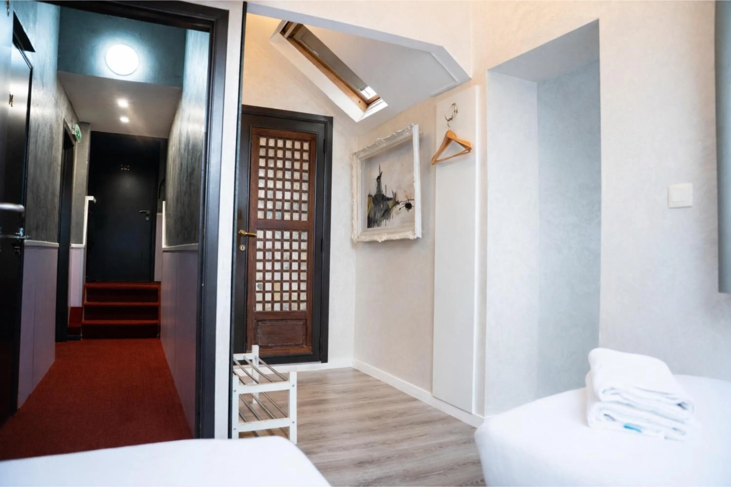 Bed in Hotel Le Centenaire Brussels Expo