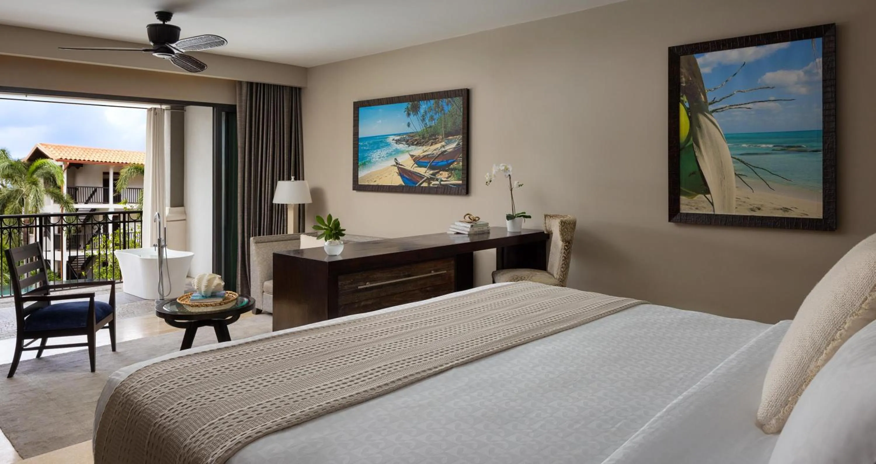 Photo of the whole room, Bed in Sandals Grenada All Inclusive - Couples Only