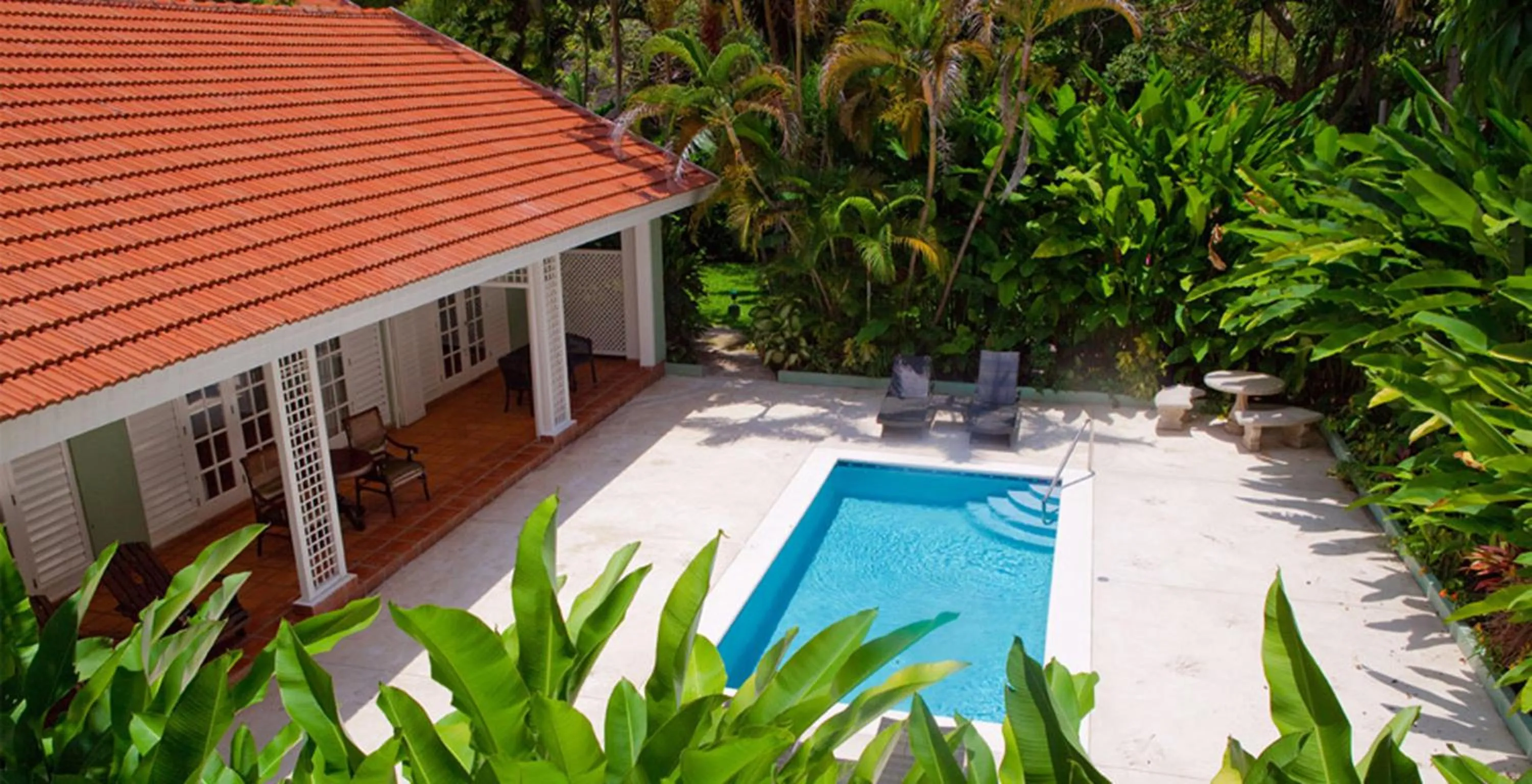 Butler Village One Bedroom Poolside Villa Estate Suite (G1) in Sandals Ochi Beach All Inclusive Resort - Couples Only