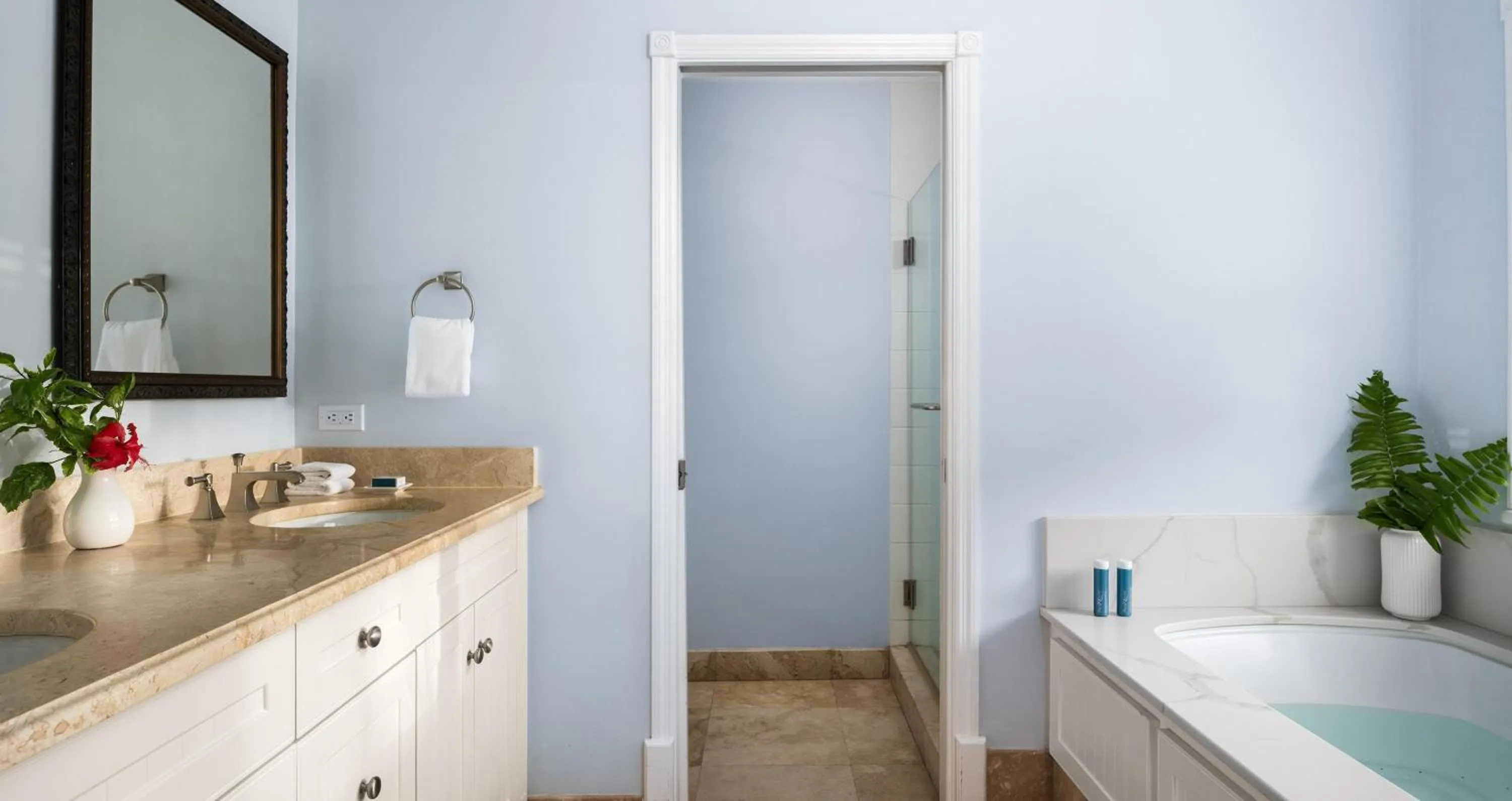 Bathroom, Bed in Beaches Turks and Caicos Resort Villages and Spa All Inclusive