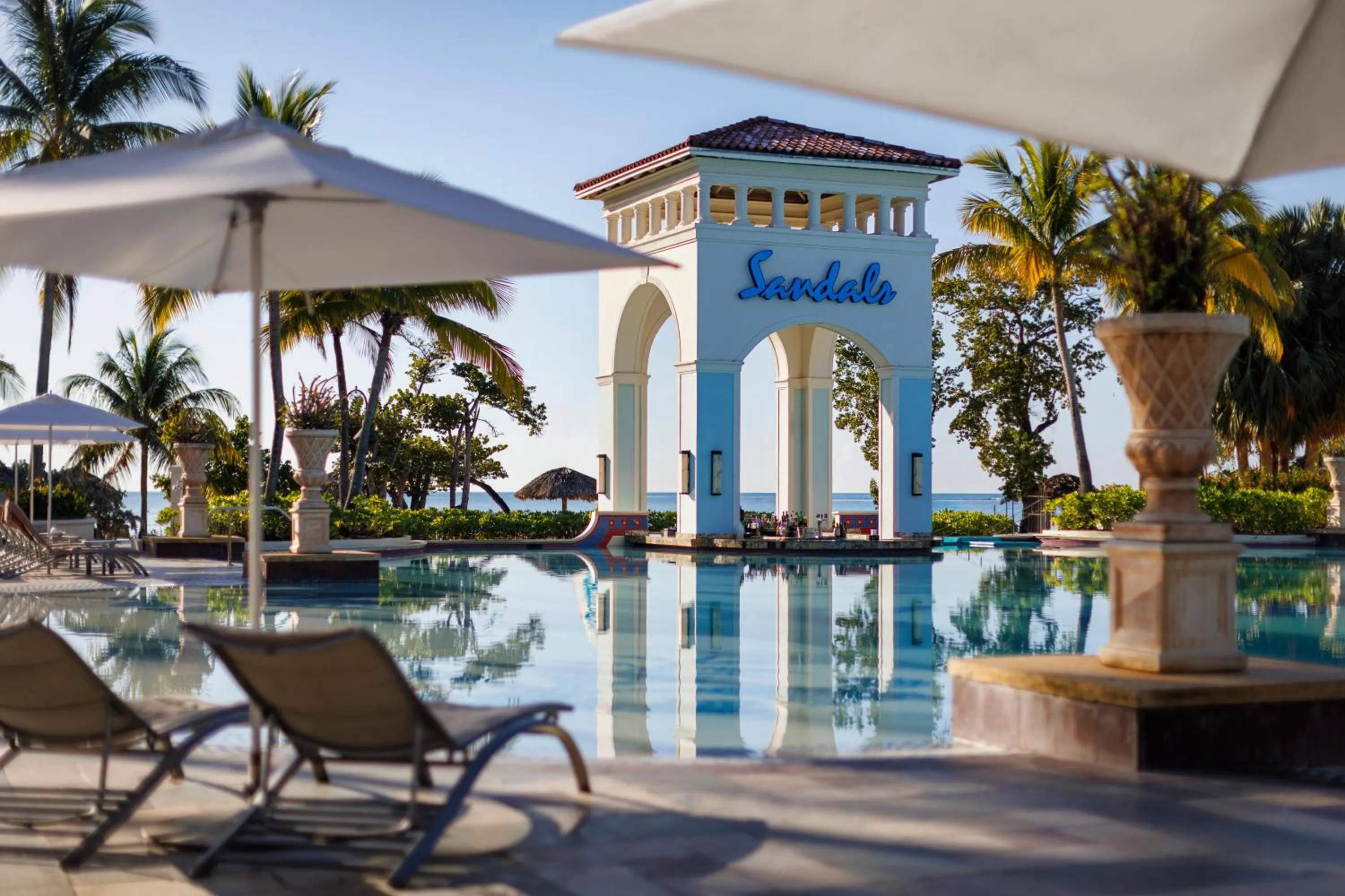 Swimming pool in Sandals South Coast All Inclusive - Couples Only