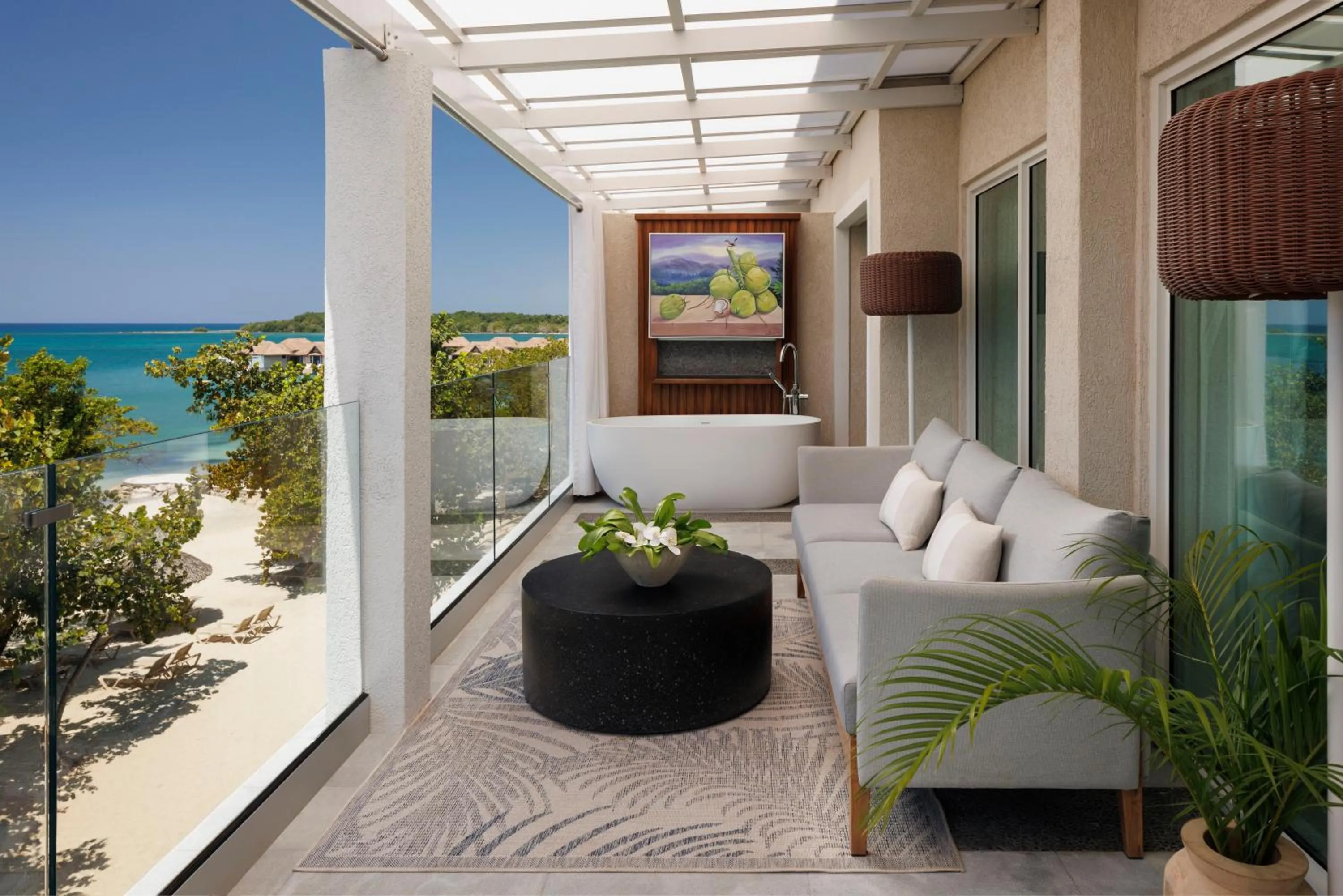 Balcony/Terrace in Sandals South Coast All Inclusive - Couples Only