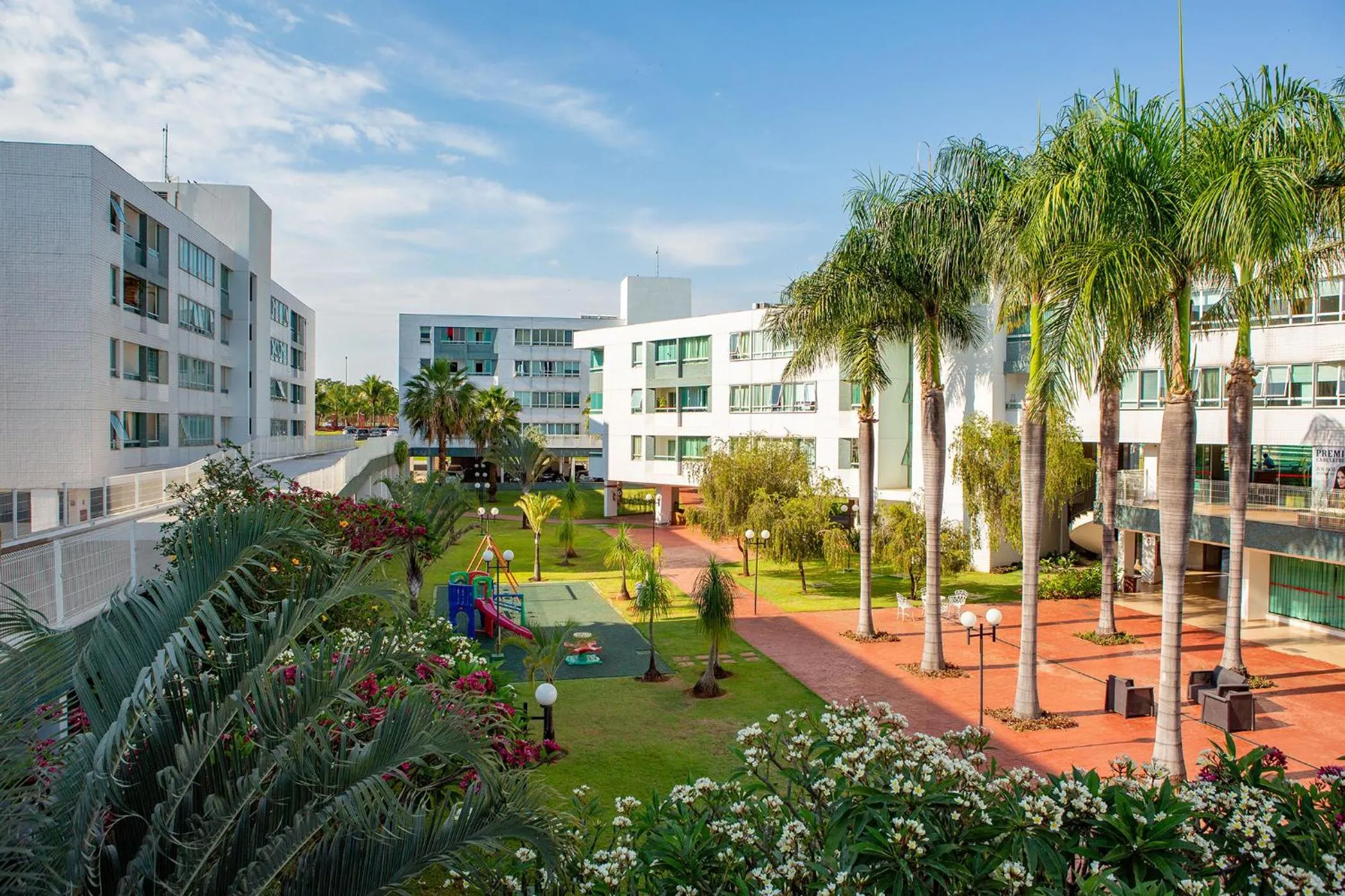Garden view in Premier Residence