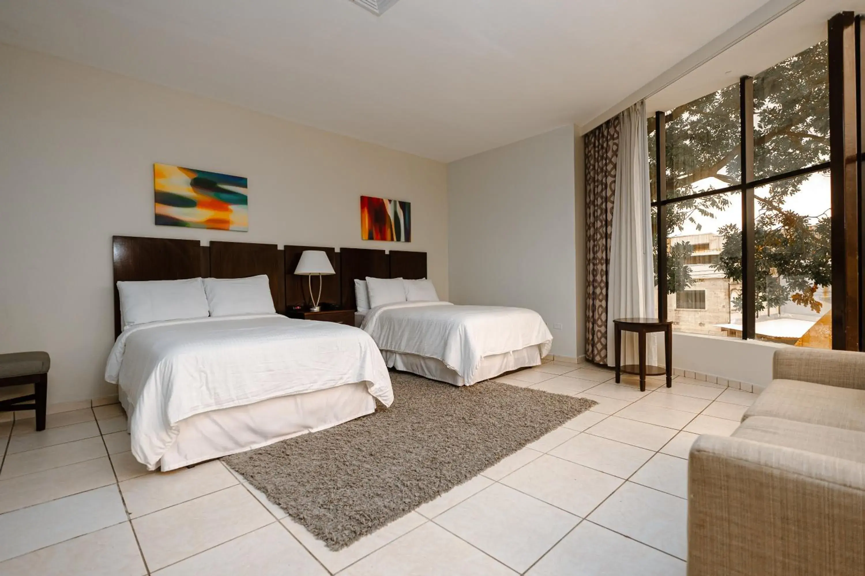 Double Room with Two Double Beds - single occupancy in Hotel Los Andes Double Room with Two Double Beds - single occupancy in Hotel Los Andes