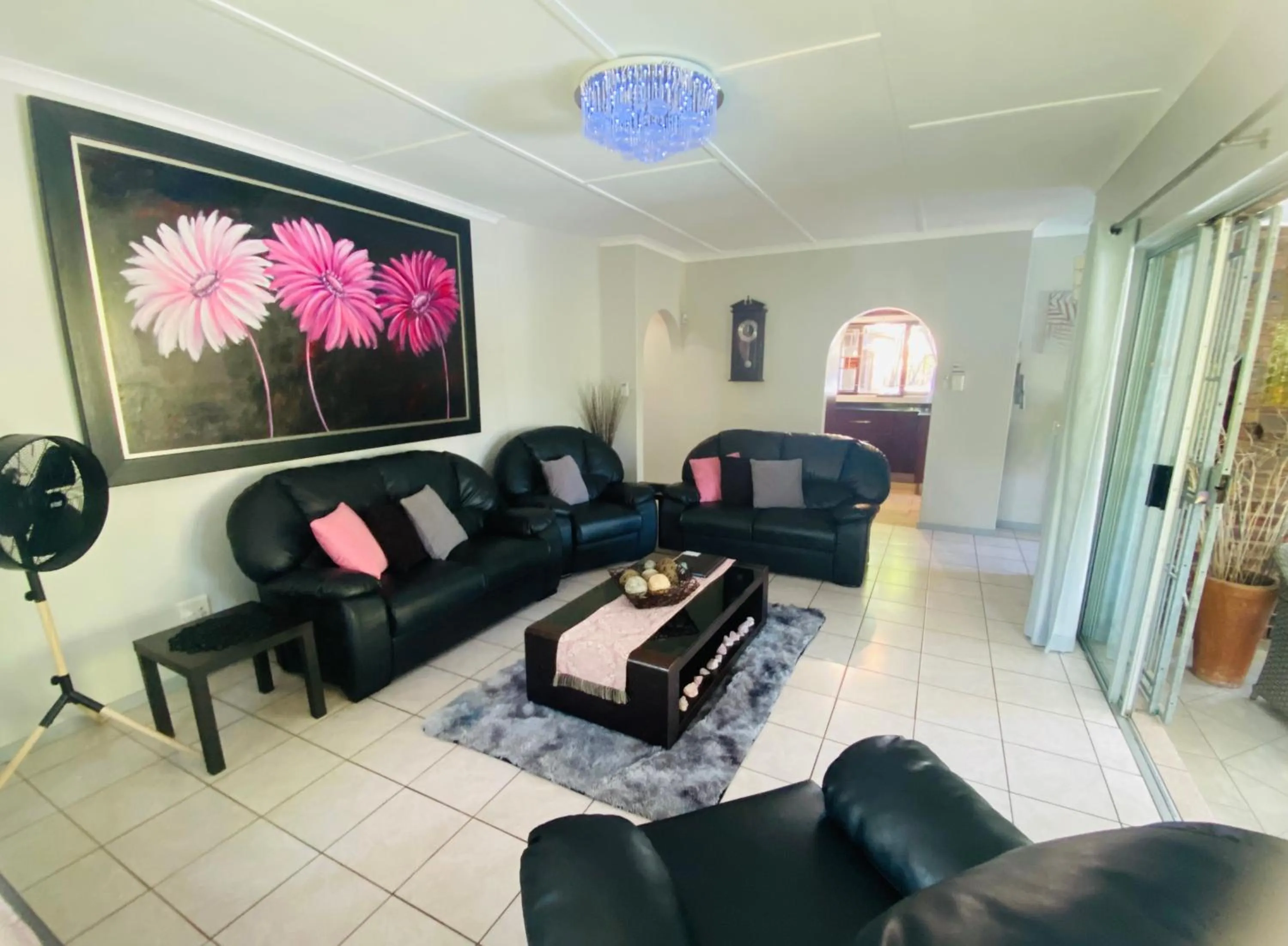 Living room in Pelican's Nest Holiday Home St Lucia